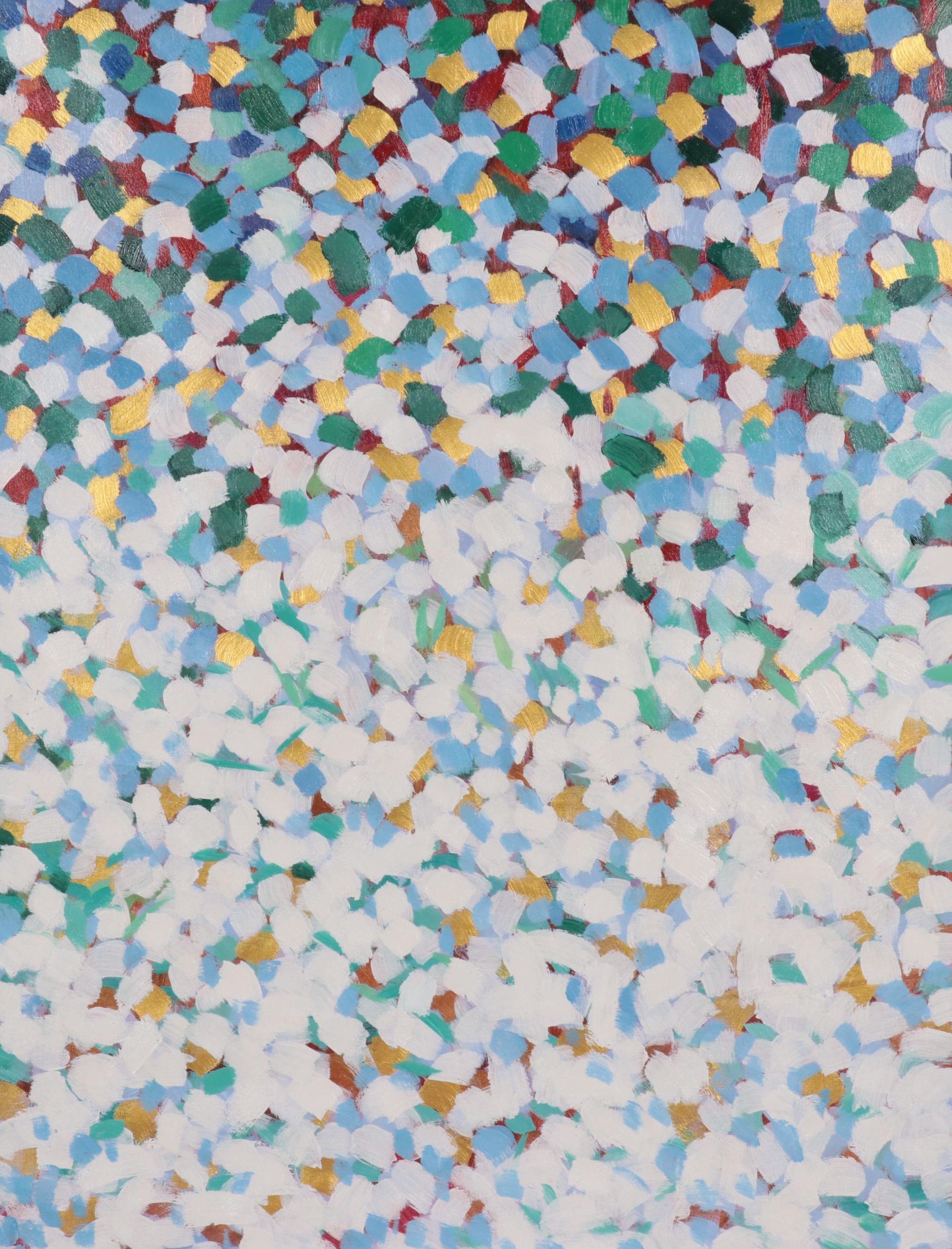 Non-Objective Abstract Oil Painting, 21st Century