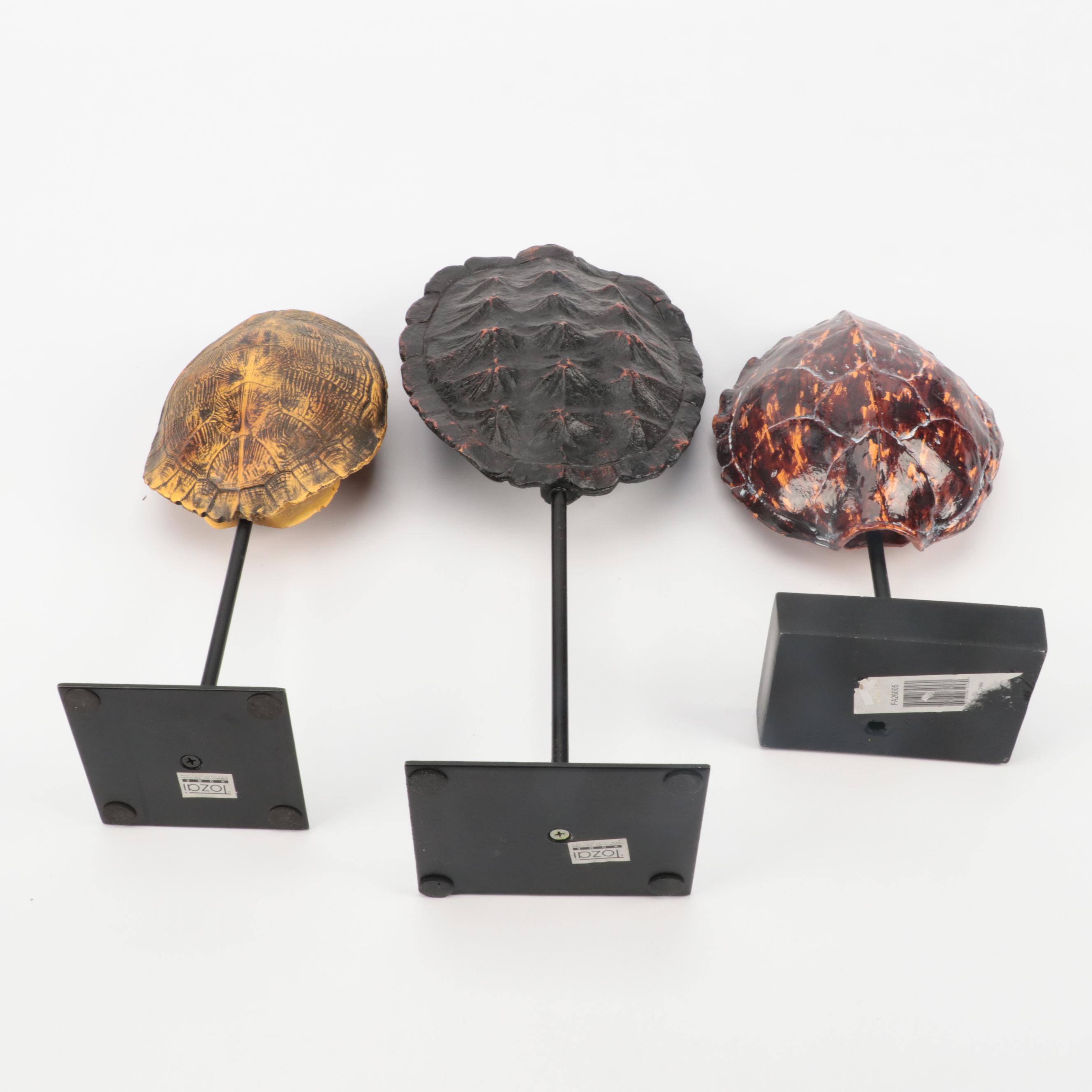 Restoration Hardware Resin Decorative Turtle Shells