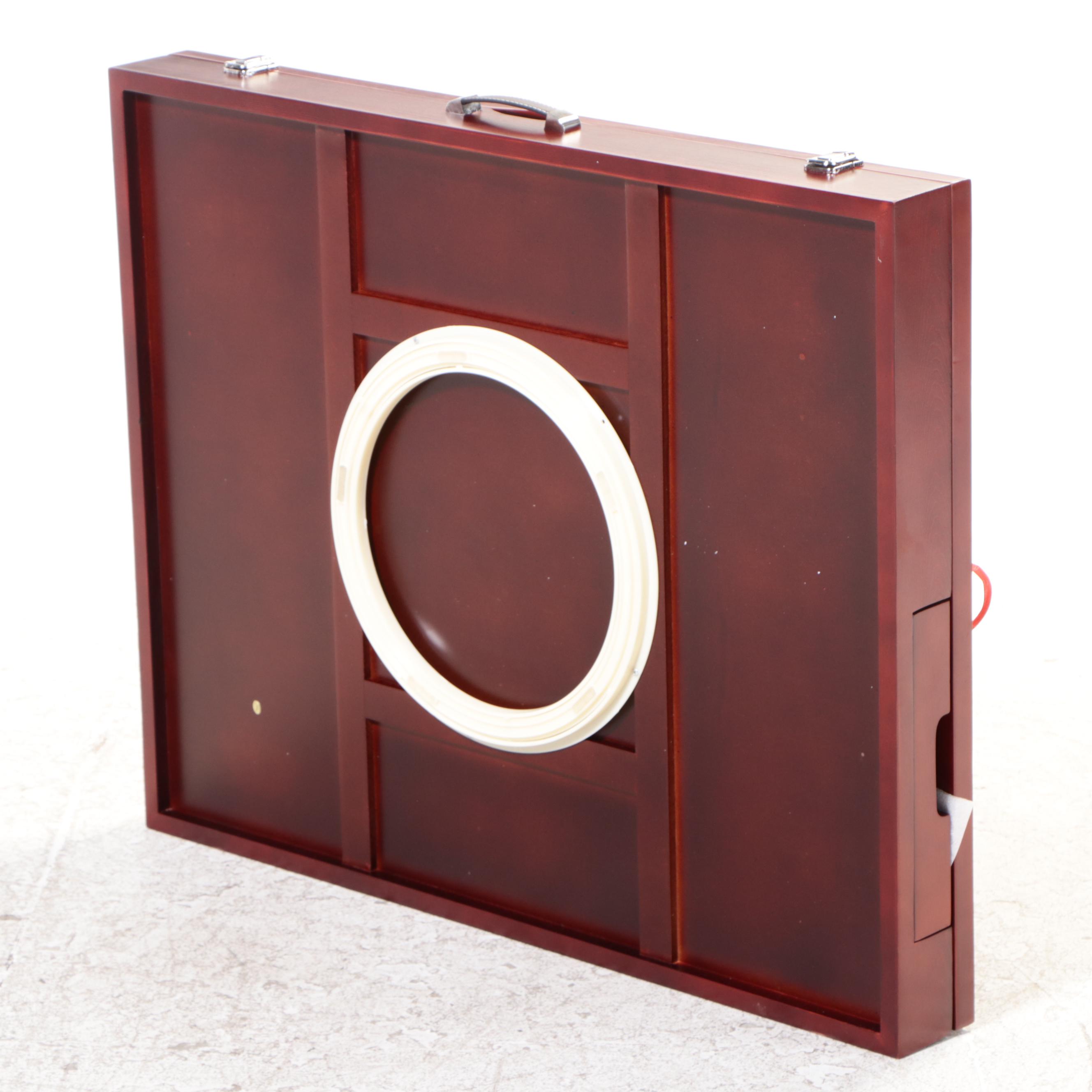 Wooden Rotating Gaming/Puzzle Board