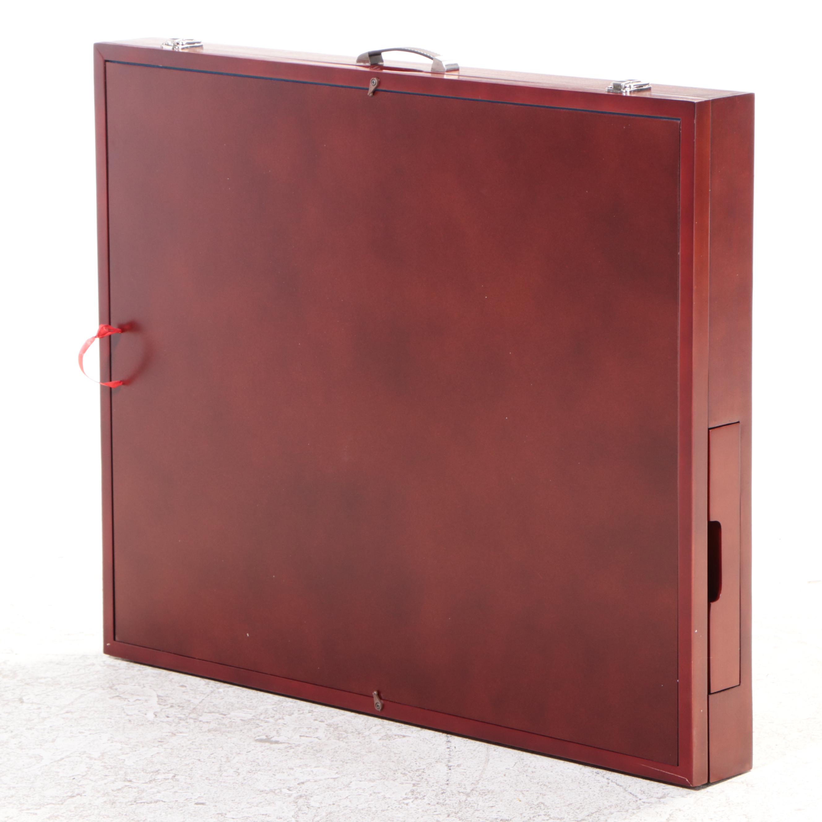 Wooden Rotating Gaming/Puzzle Board