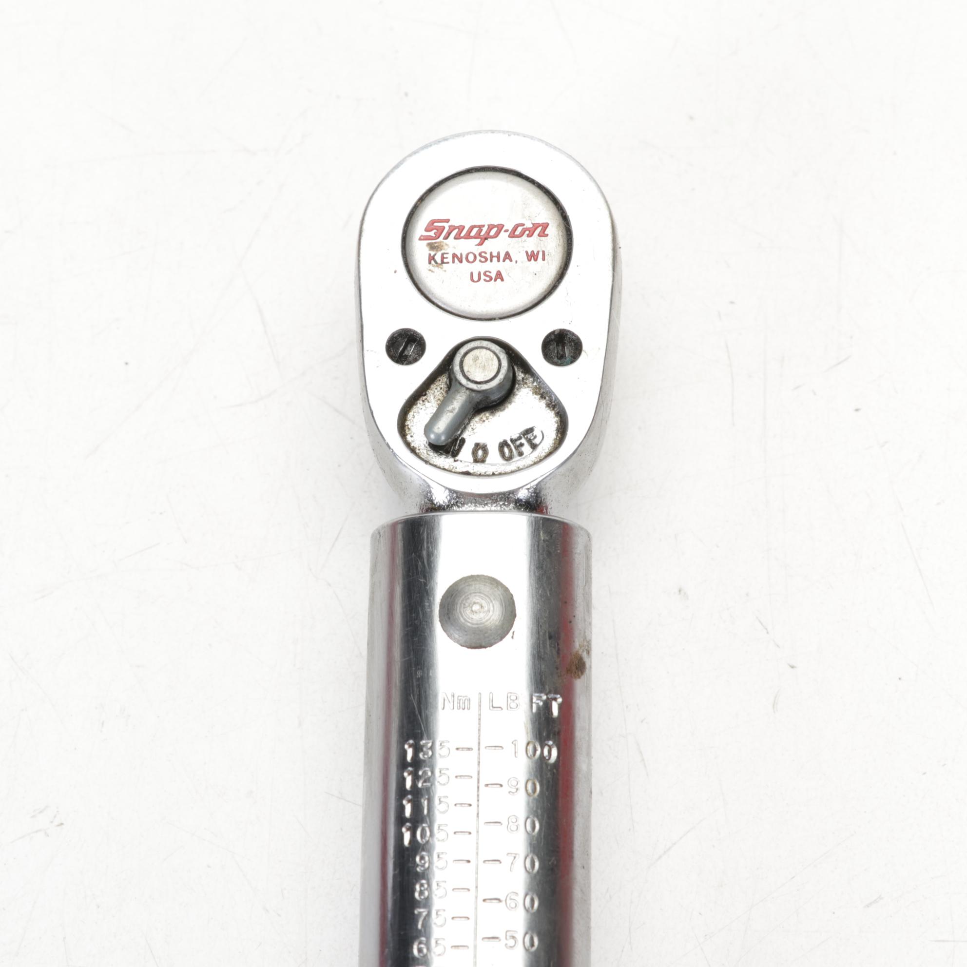 Snap-on QJR 2100 E and QJR-3250 Torque Wrenches