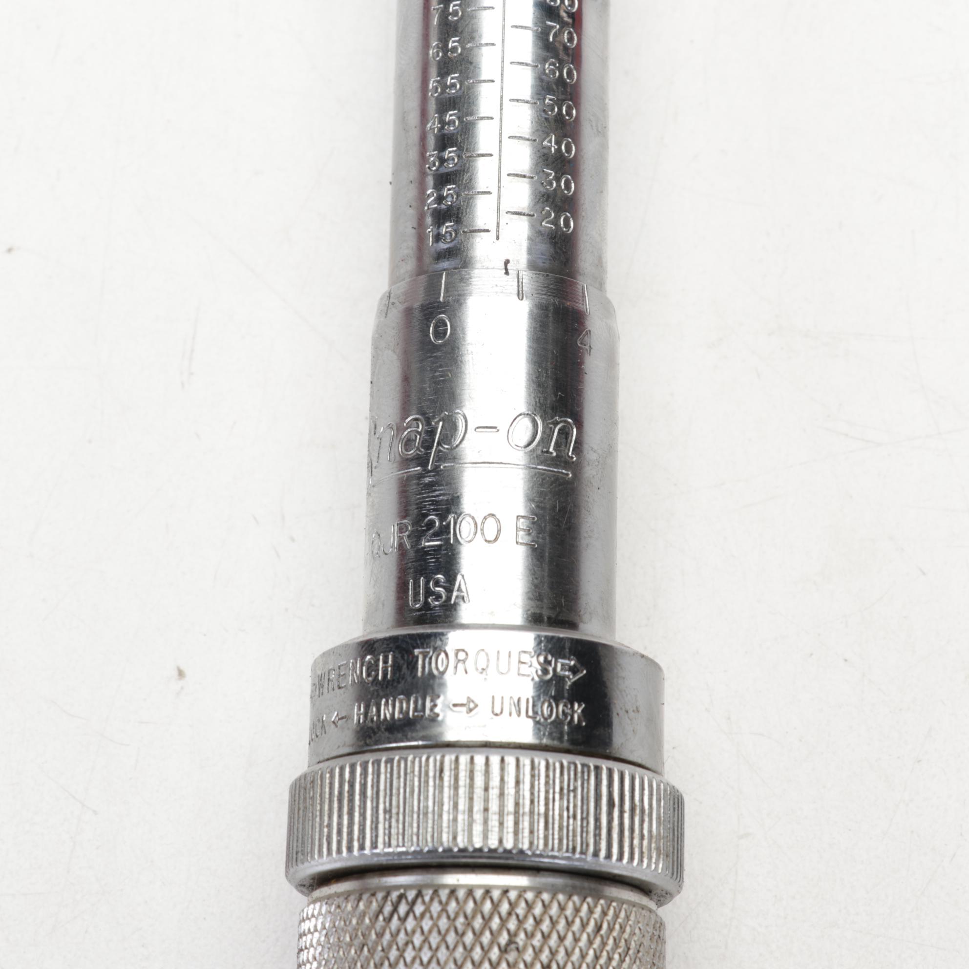 Snap-on QJR 2100 E and QJR-3250 Torque Wrenches