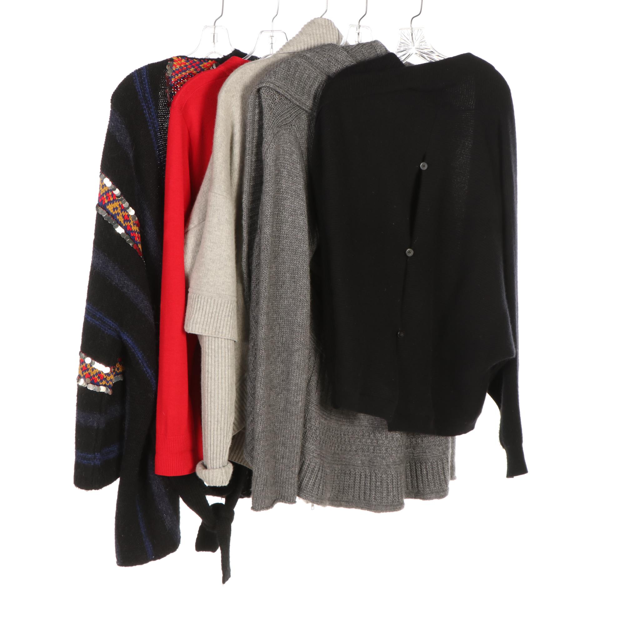 Tory Burch Sweater, Mes Demoiselles Habibi Cardigan, and More in Cashmere/Wool
