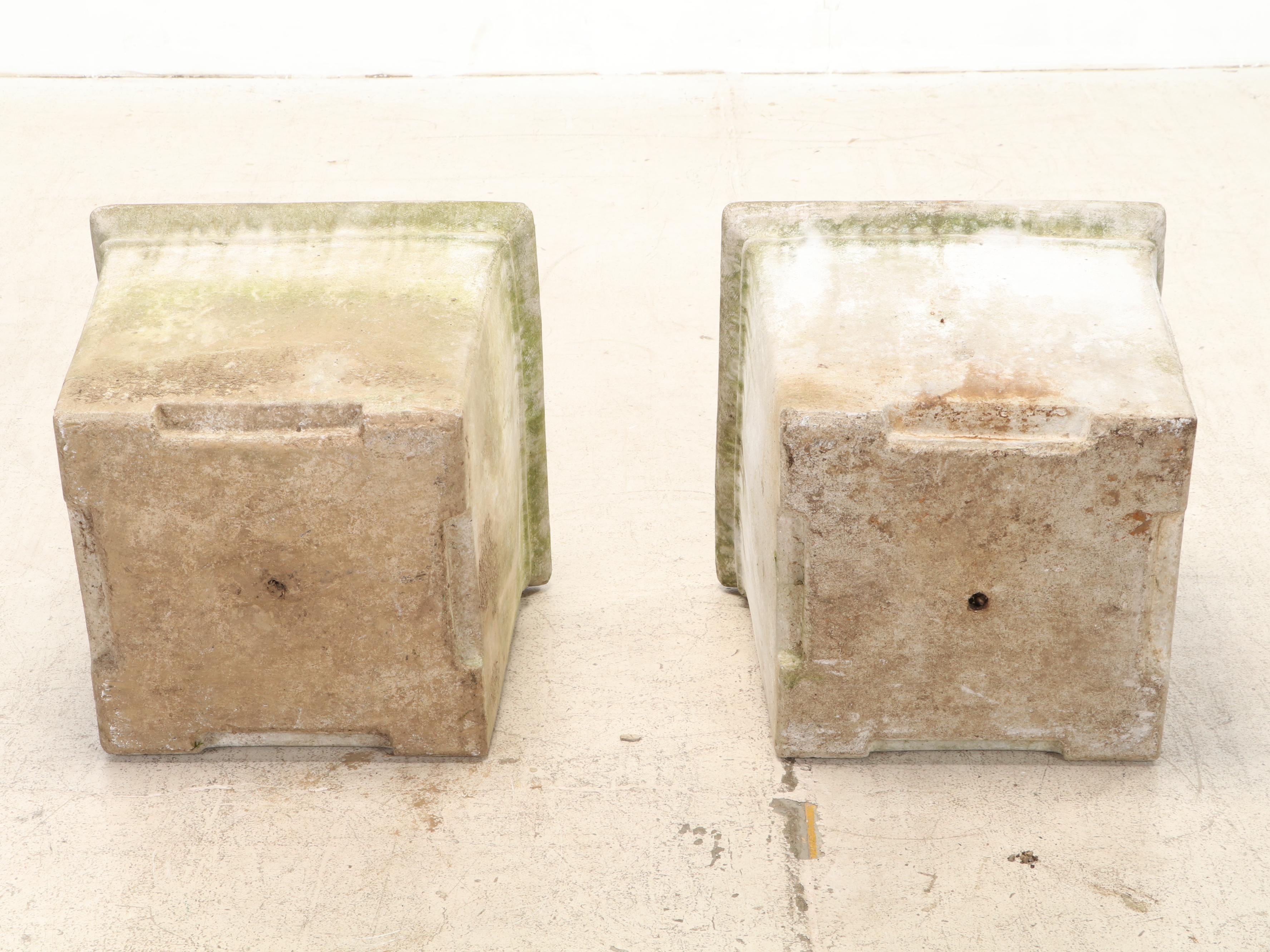 Henri Studio Square Concrete Planters