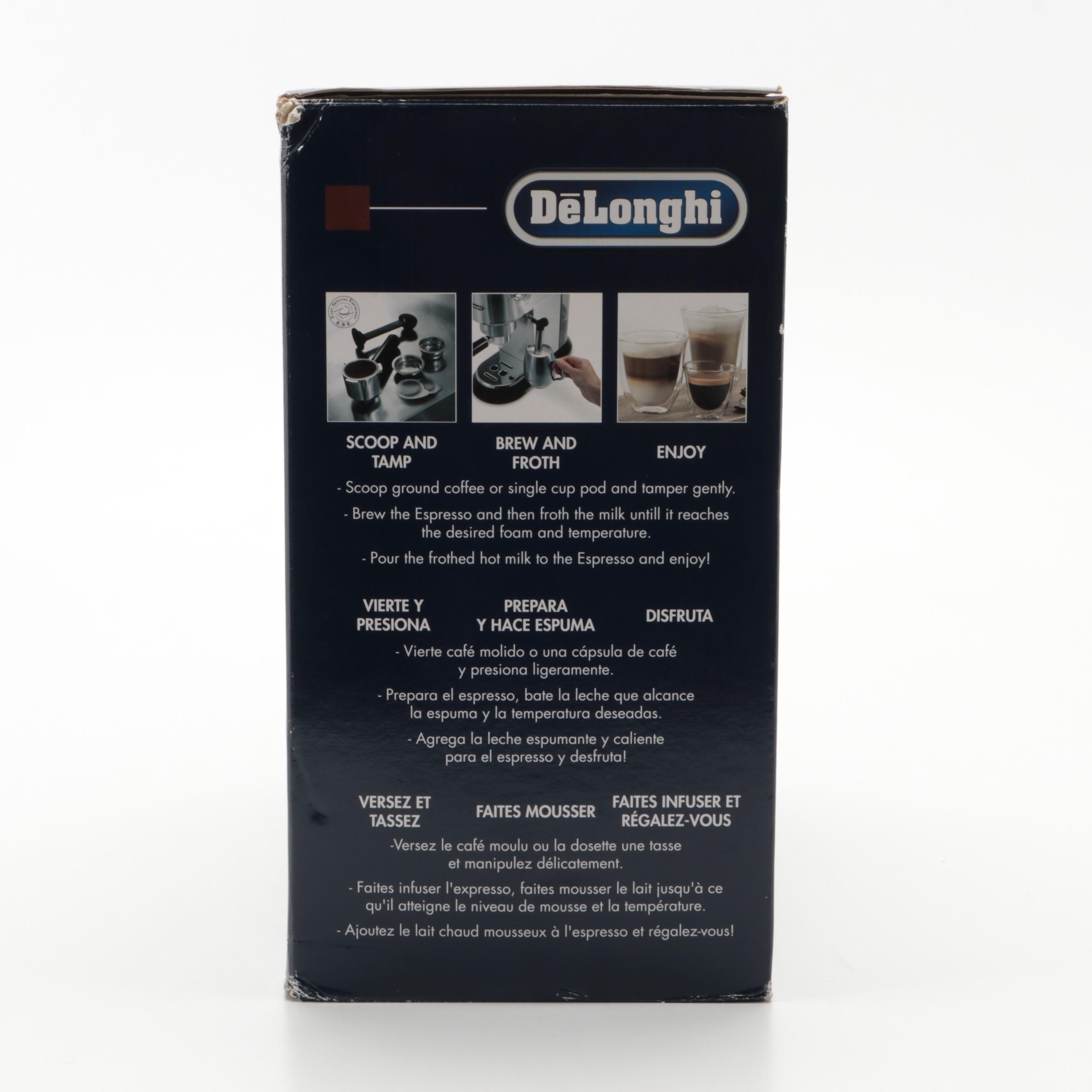 De'Longhi Dedica Manual Espresso Machine