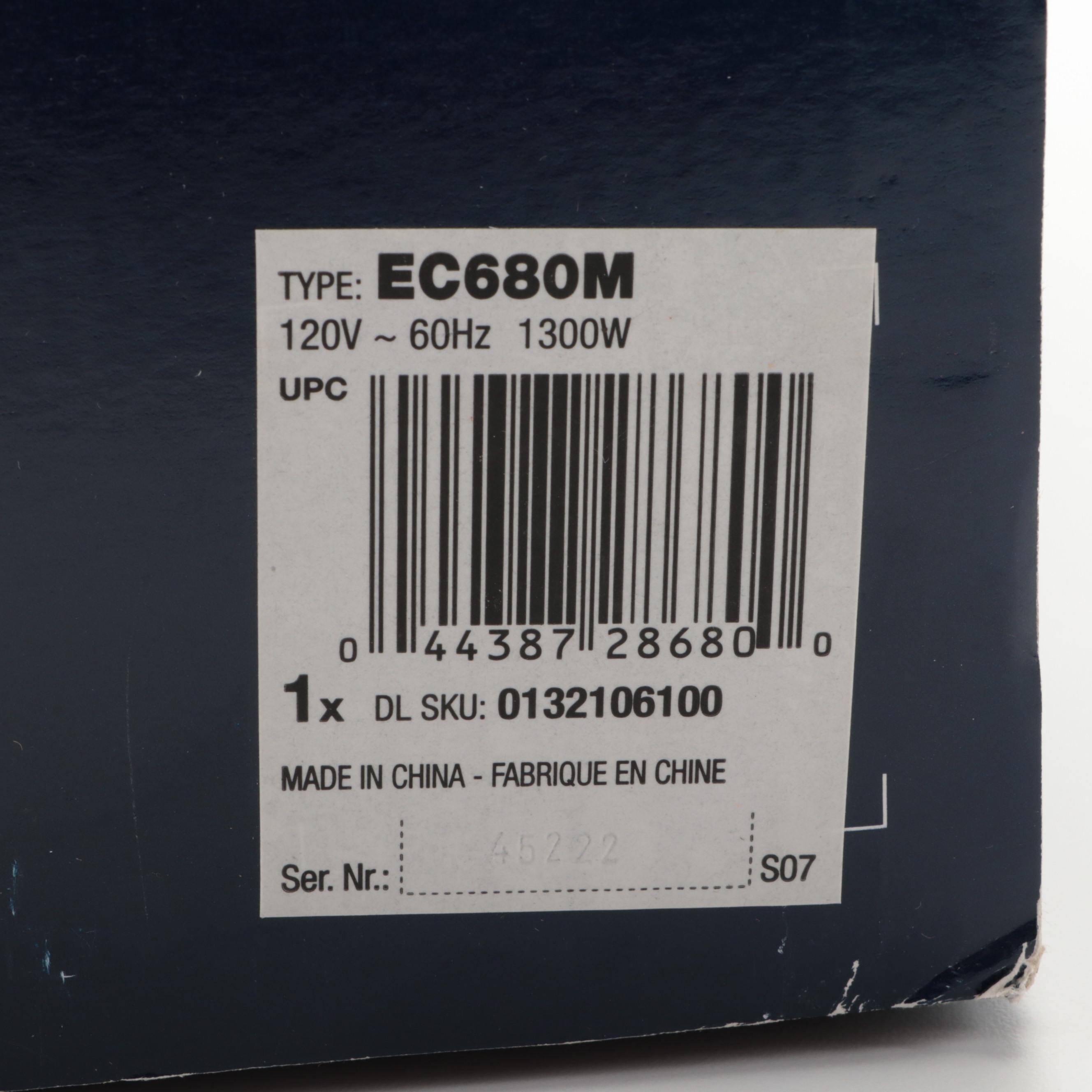 De'Longhi Dedica Manual Espresso Machine