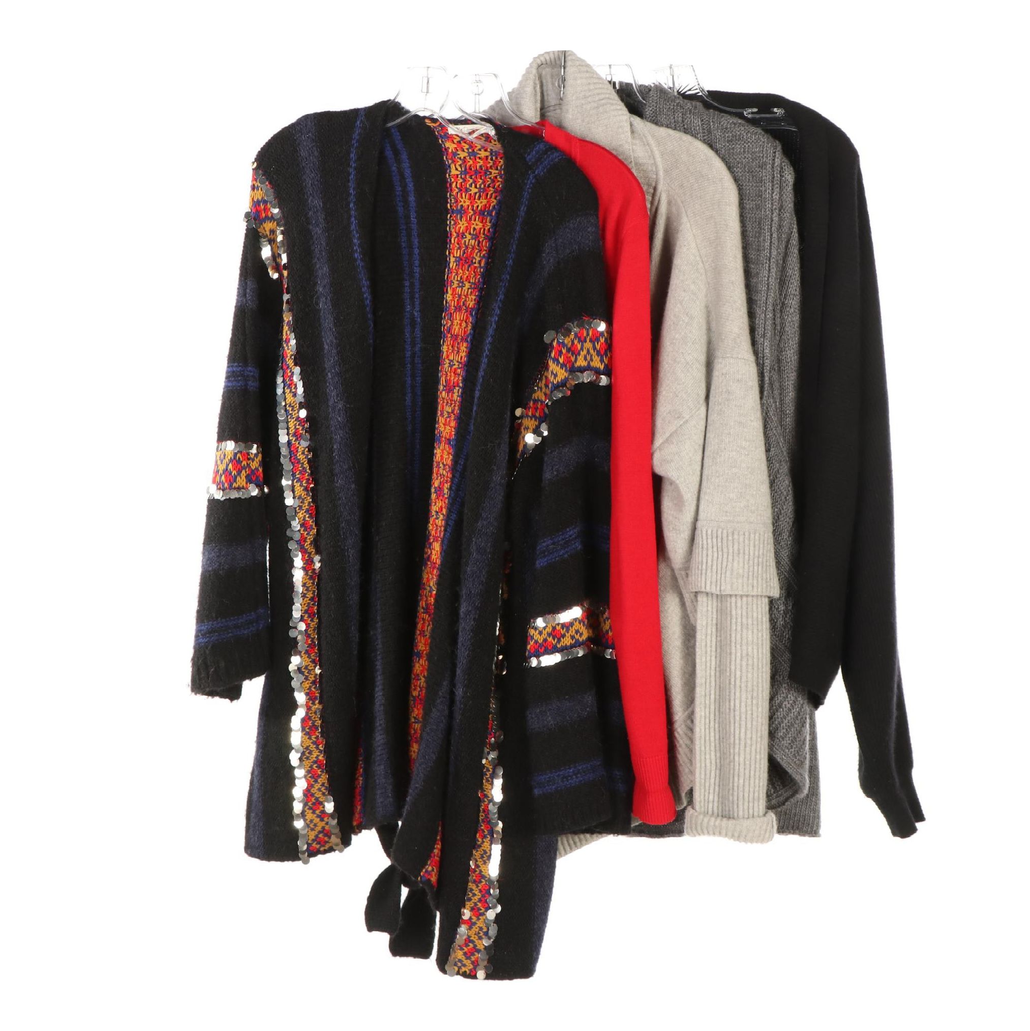 Tory Burch Sweater, Mes Demoiselles Habibi Cardigan, and More in Cashmere/Wool