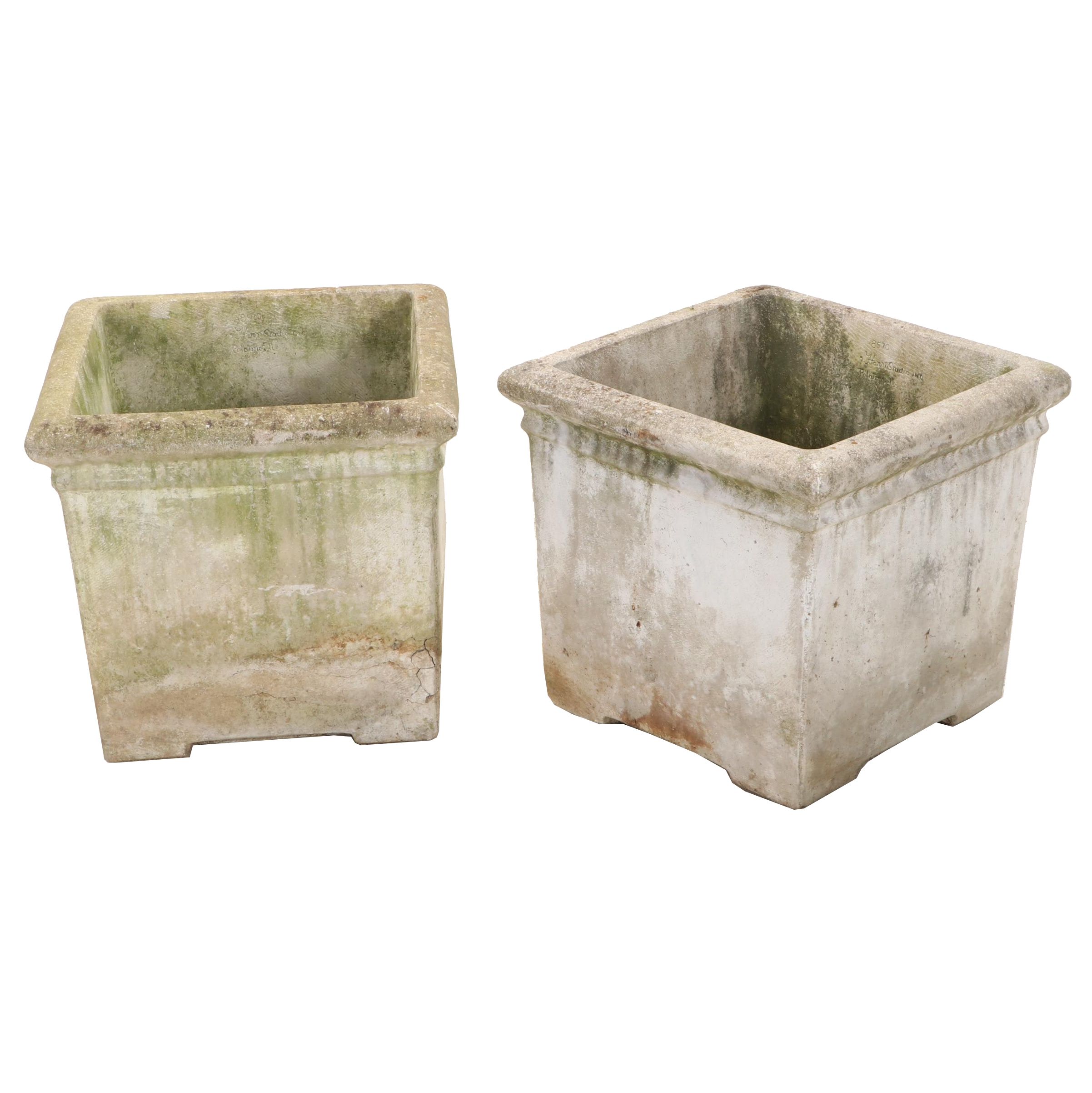 Henri Studio Square Concrete Planters