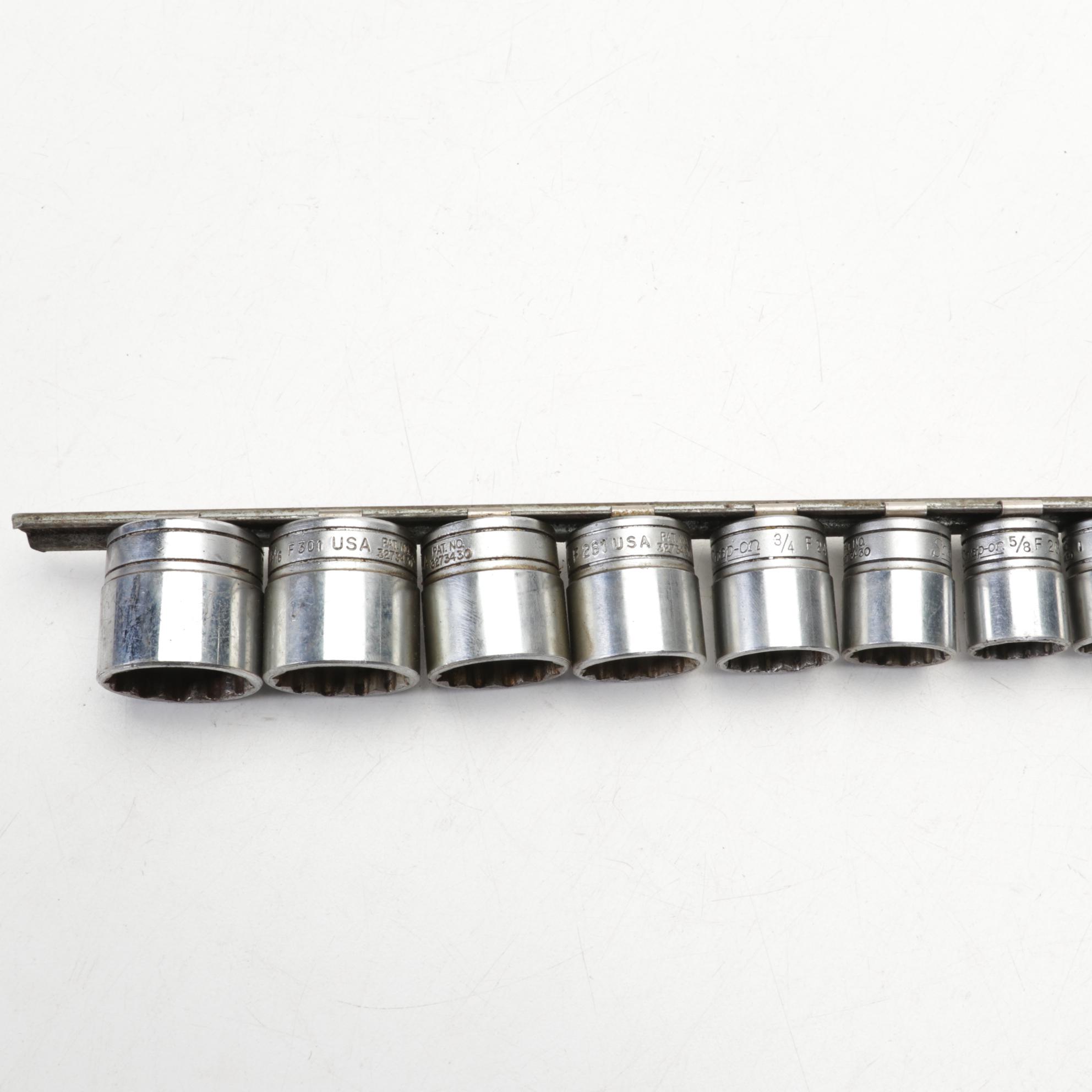 Snap-on Metal Socket Wrenches and Sockets