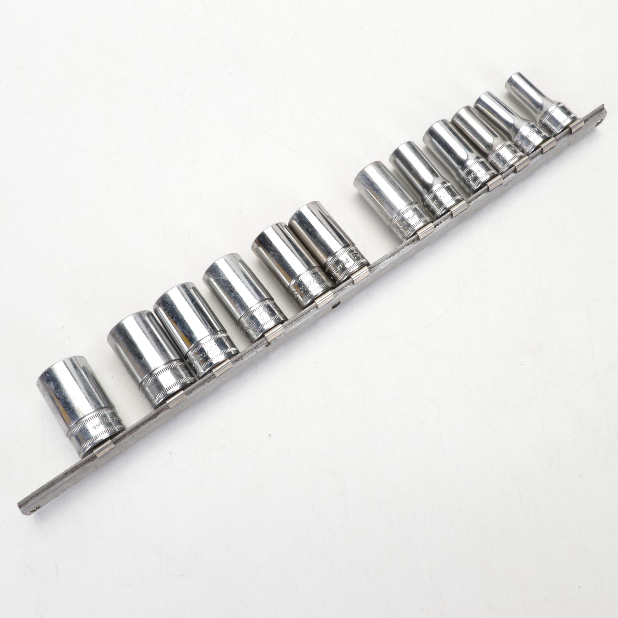 Snap-on Metal Socket Wrench Set