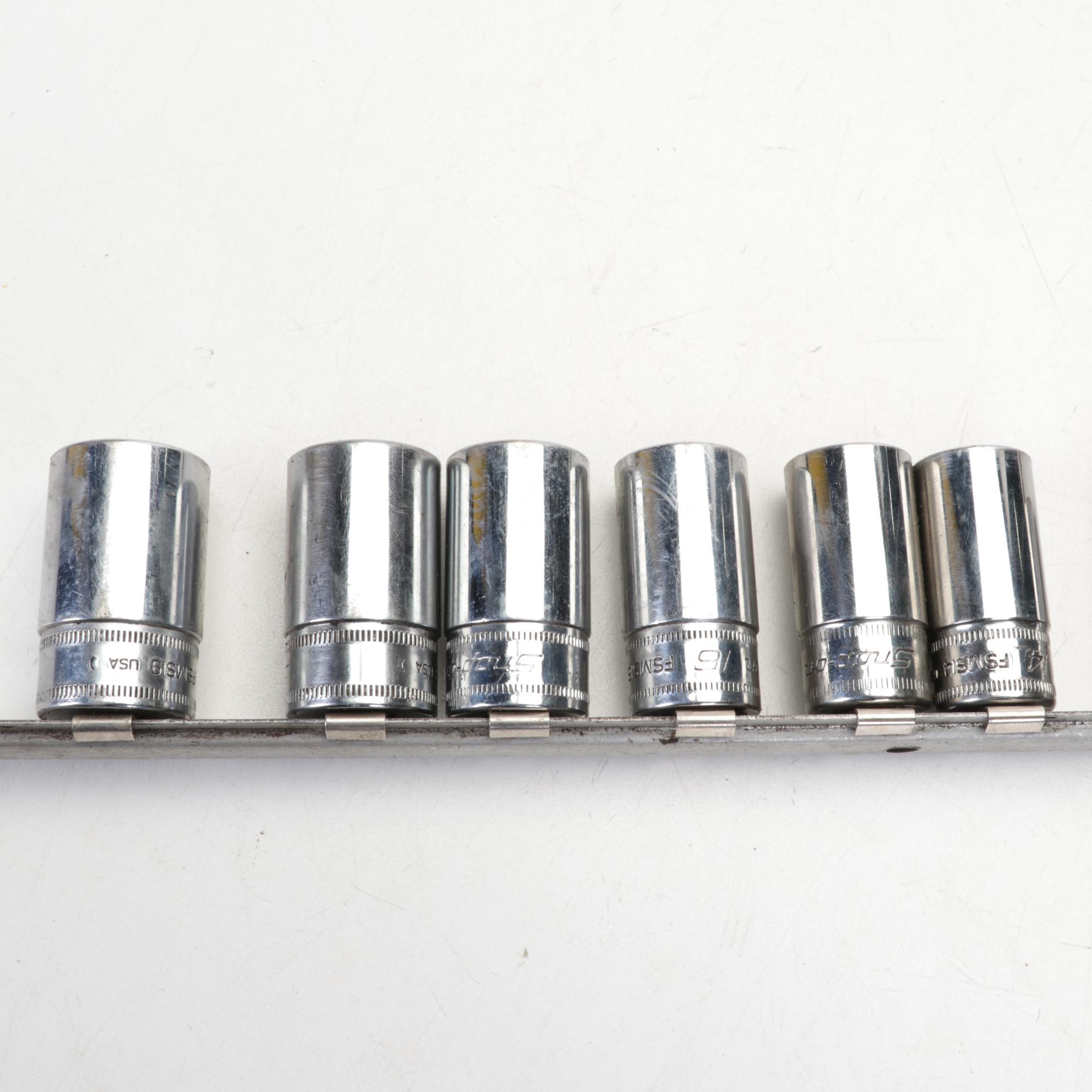 Snap-on Metal Socket Wrench Set