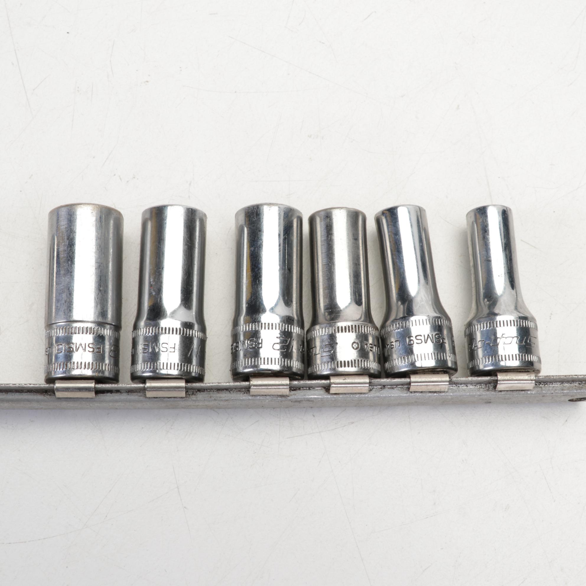 Snap-on Metal Socket Wrench Set