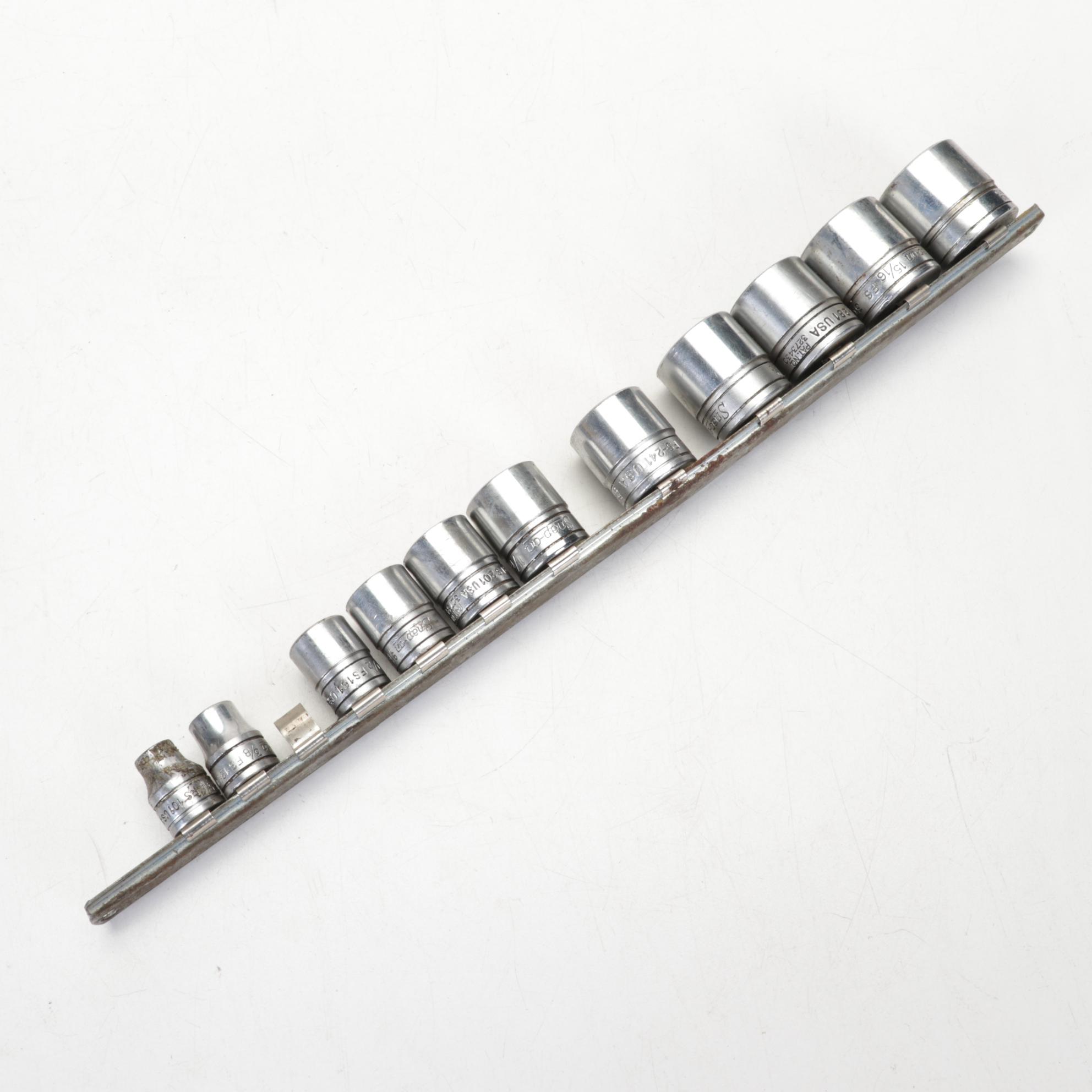 Snap-on Metal Socket Wrench Set