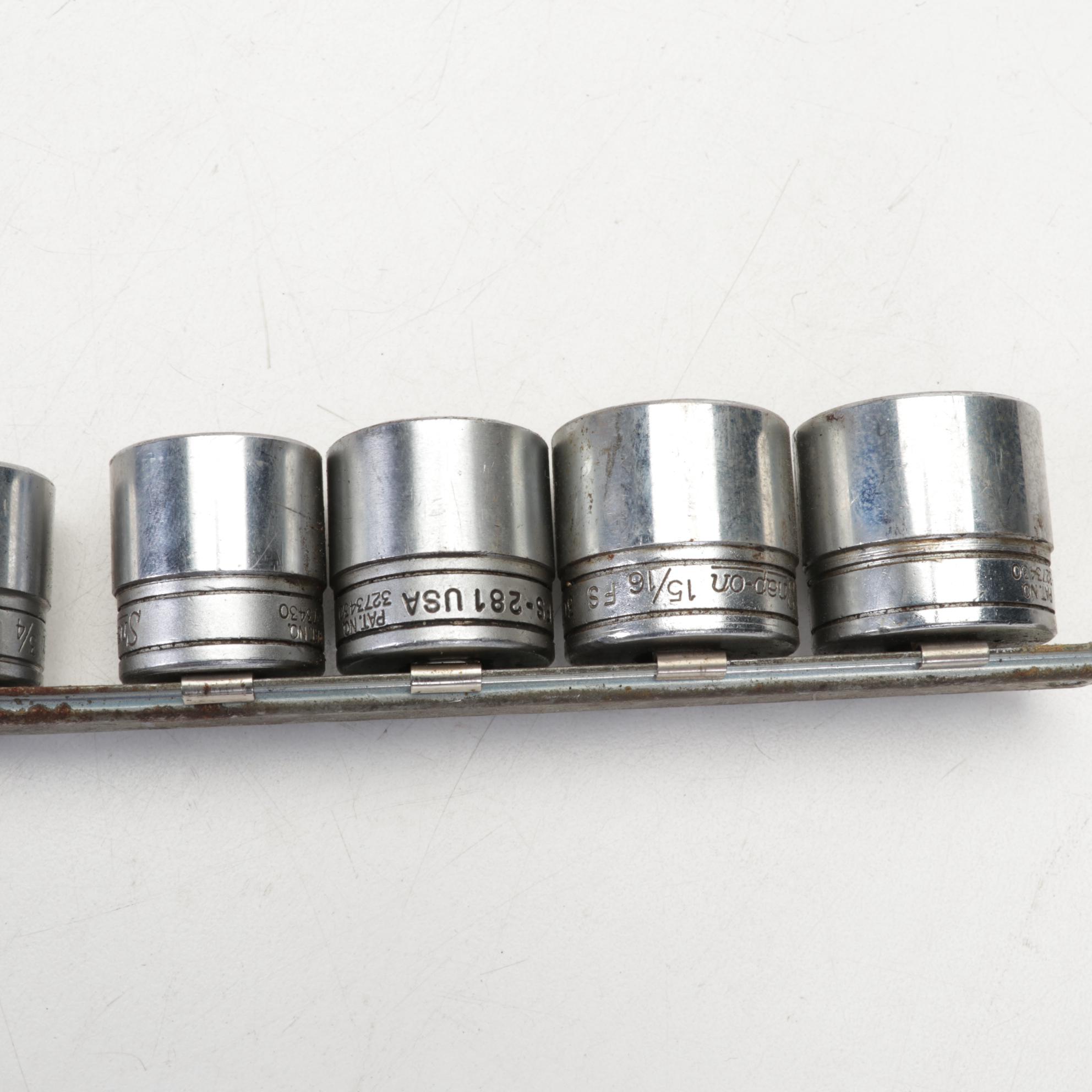 Snap-on Metal Socket Wrench Set