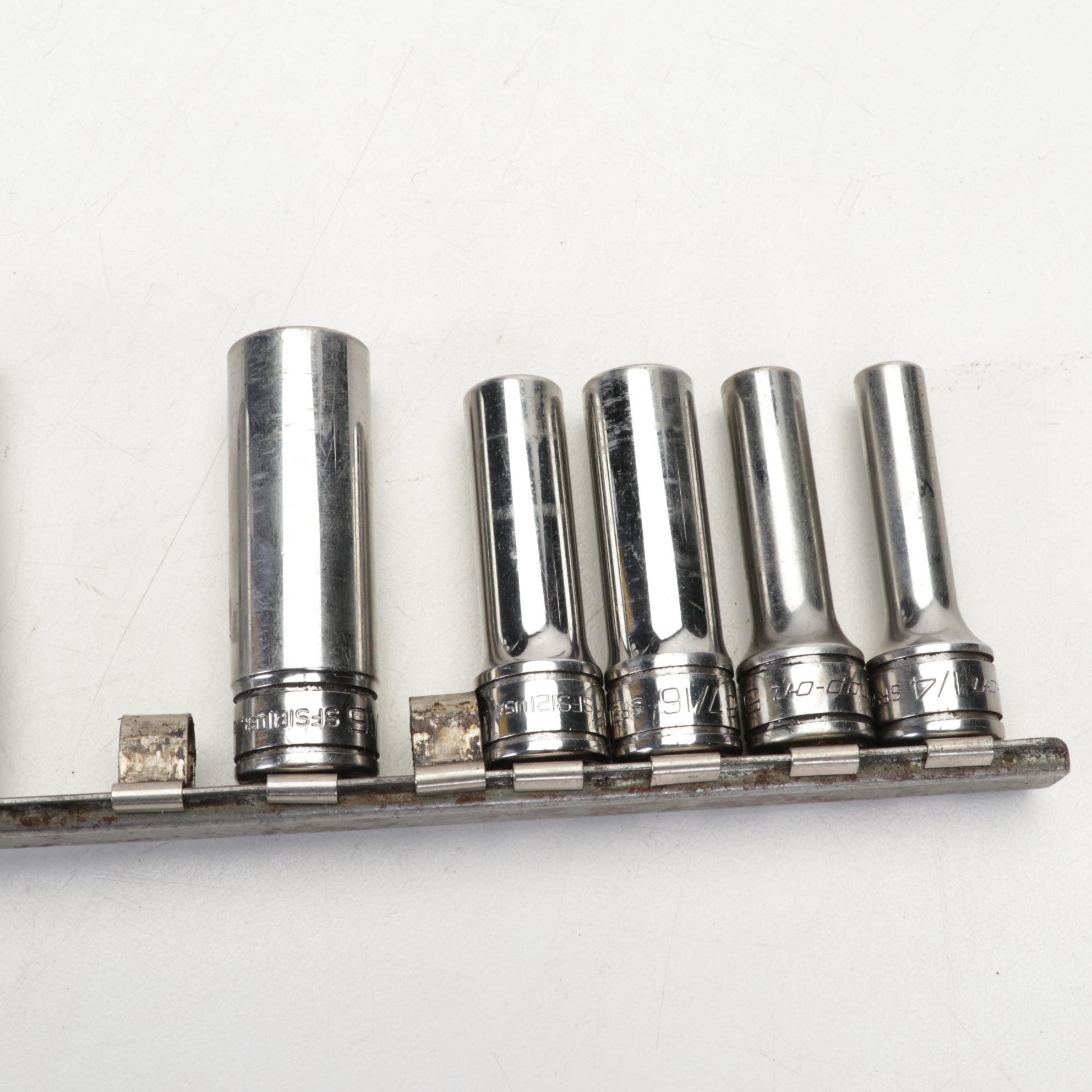 Snap-on Metal Socket Wrench Set