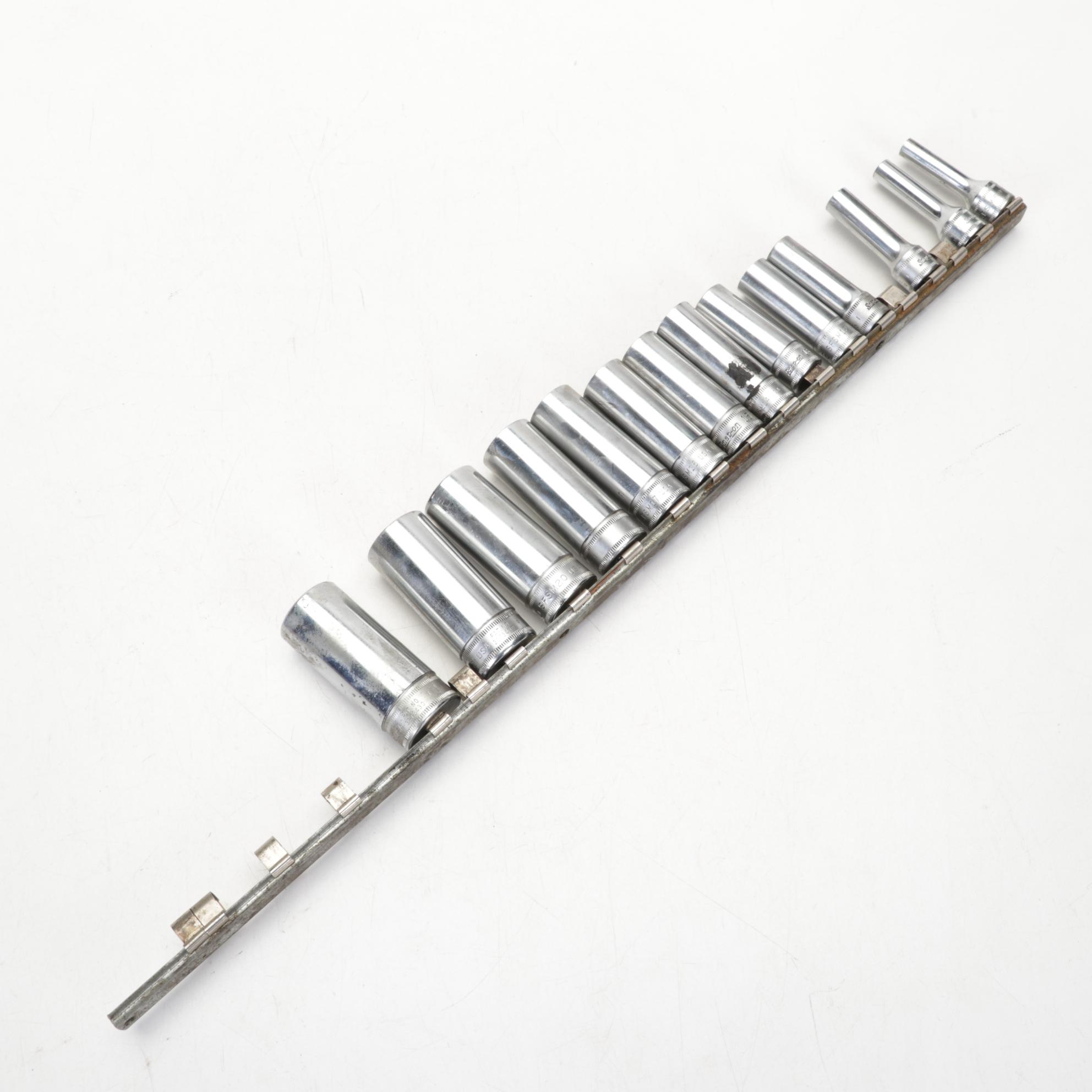 Snap-on Metal Socket Wrench Set