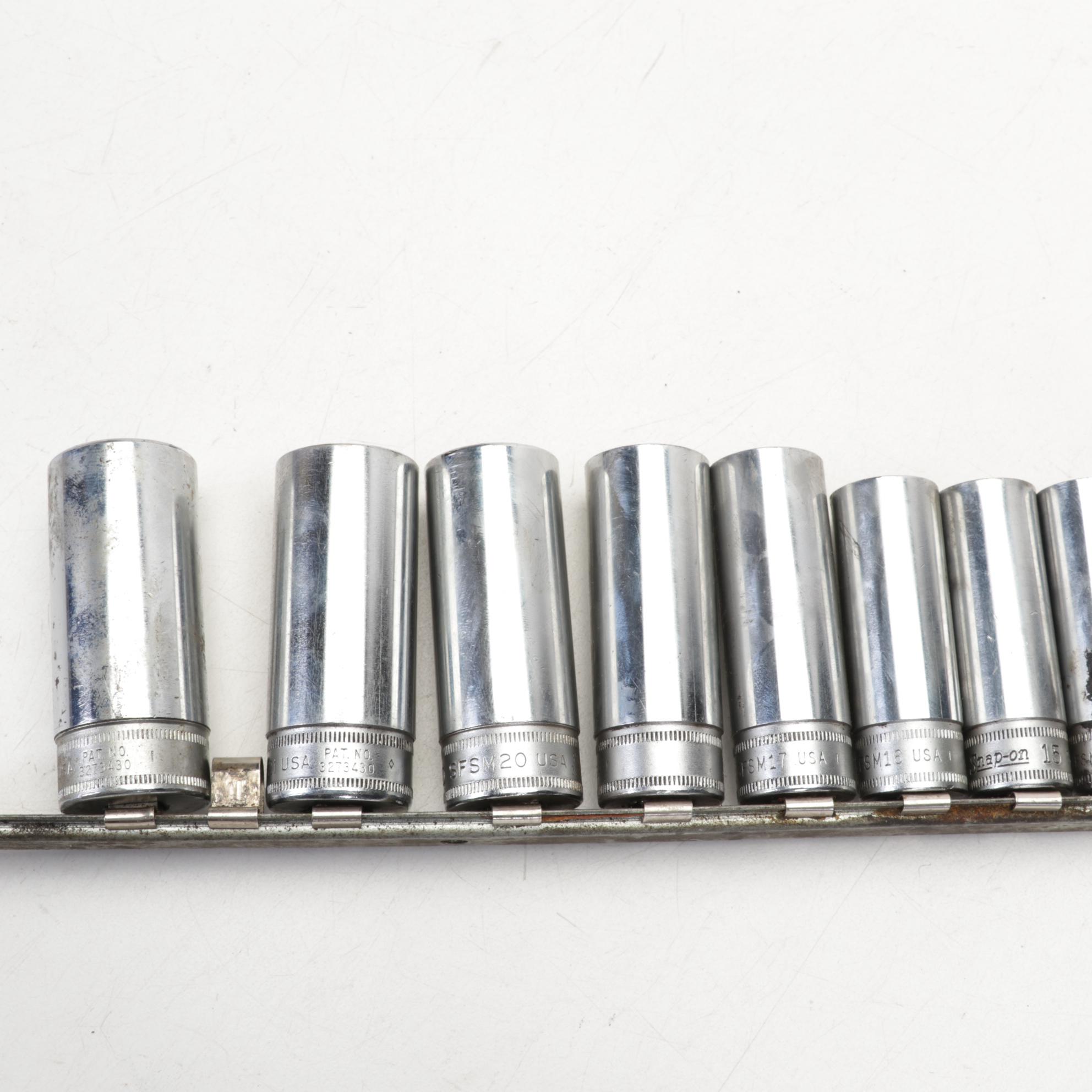 Snap-on Metal Socket Wrench Set