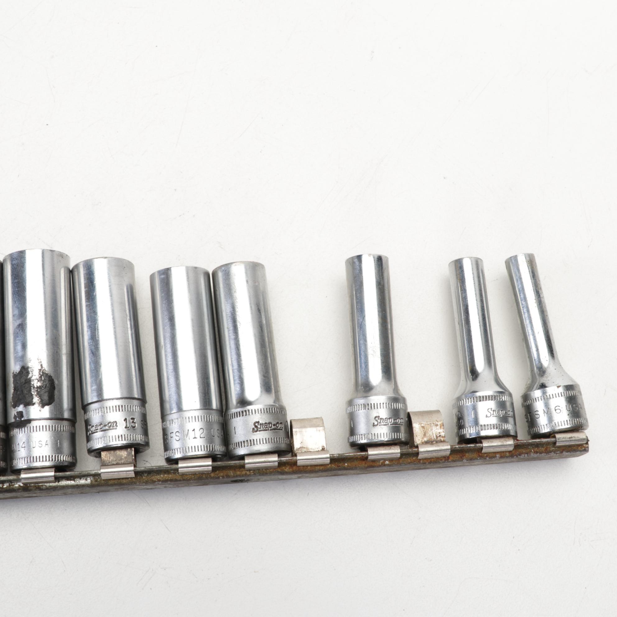 Snap-on Metal Socket Wrench Set