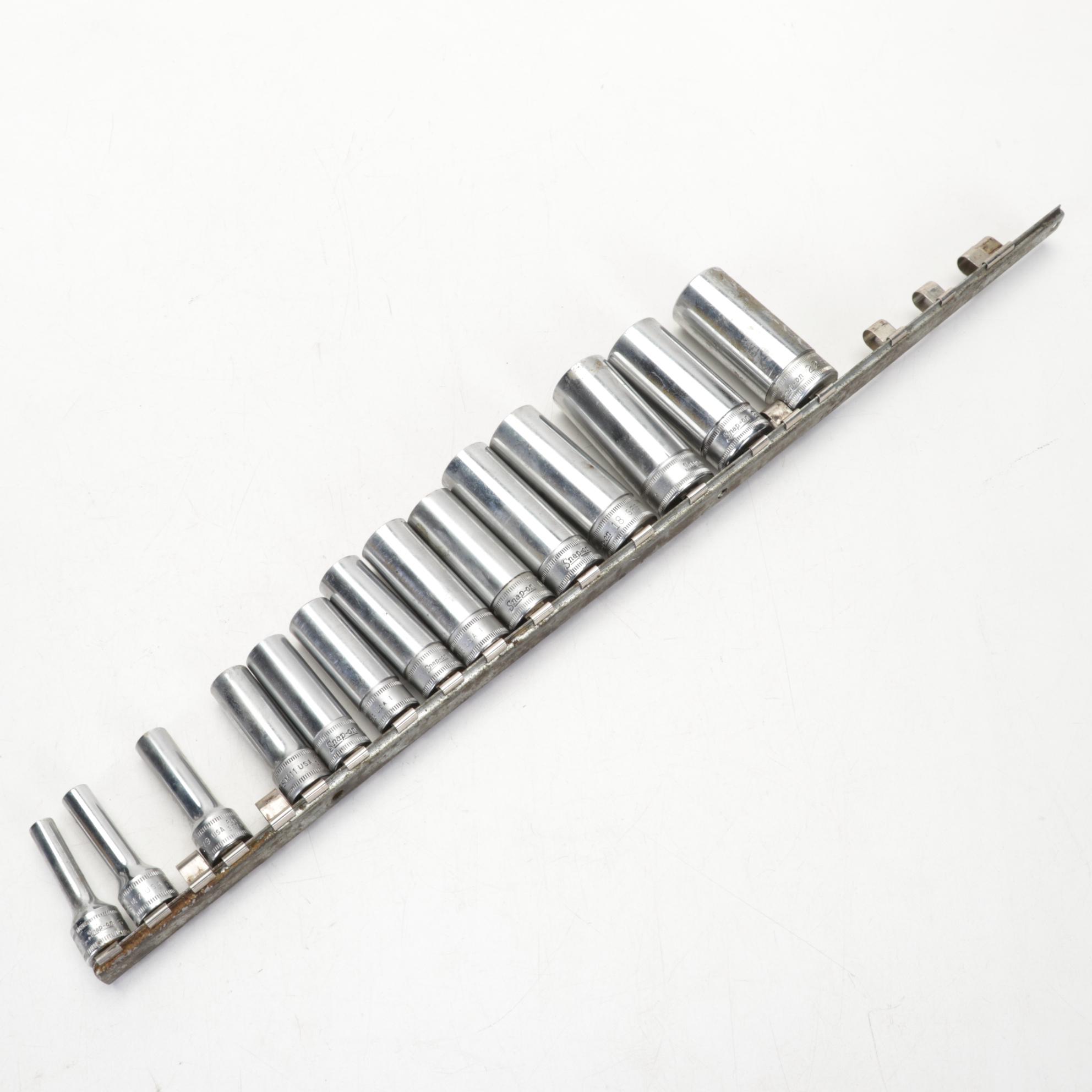 Snap-on Metal Socket Wrench Set