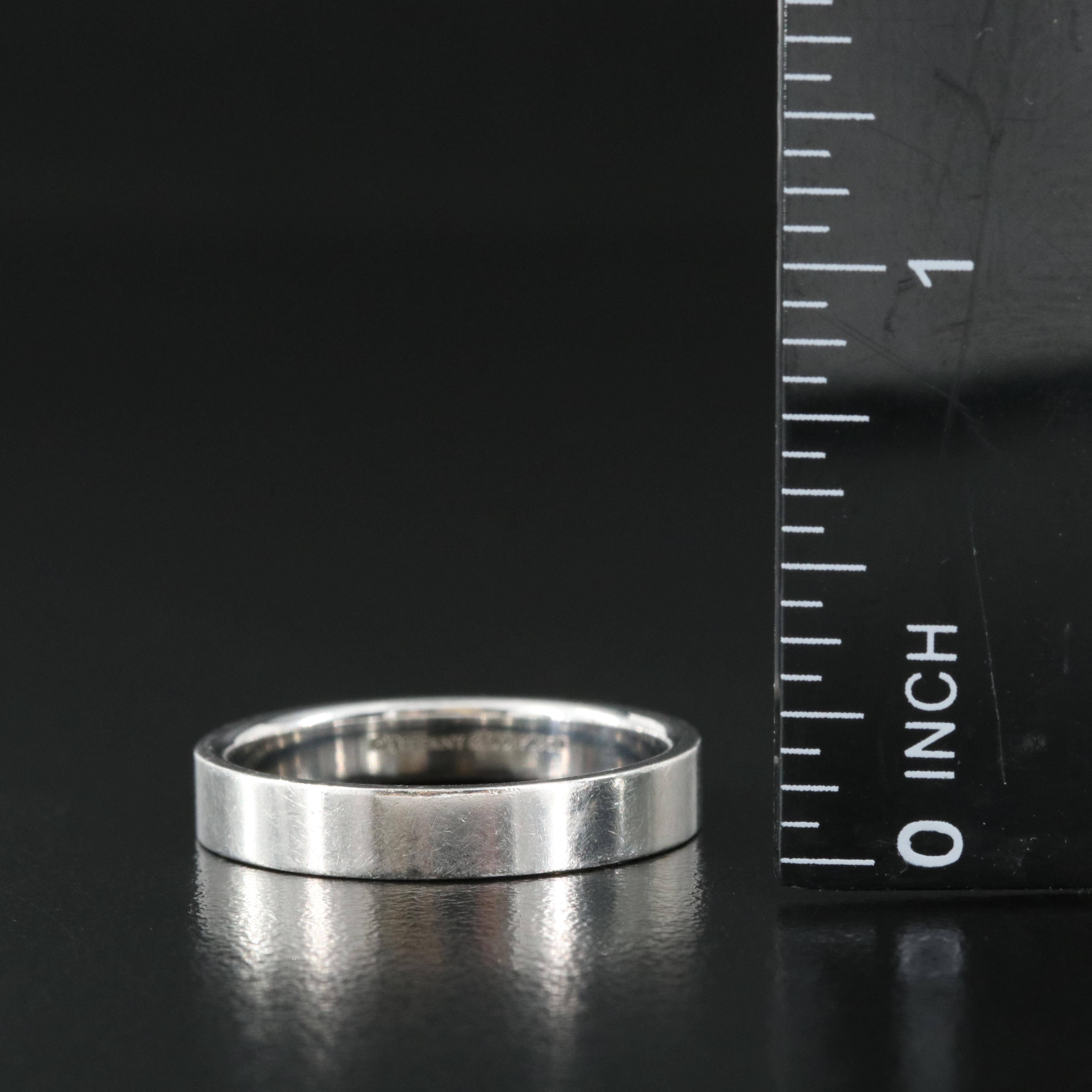 Tiffany & Co Platinum 'Essential Band'