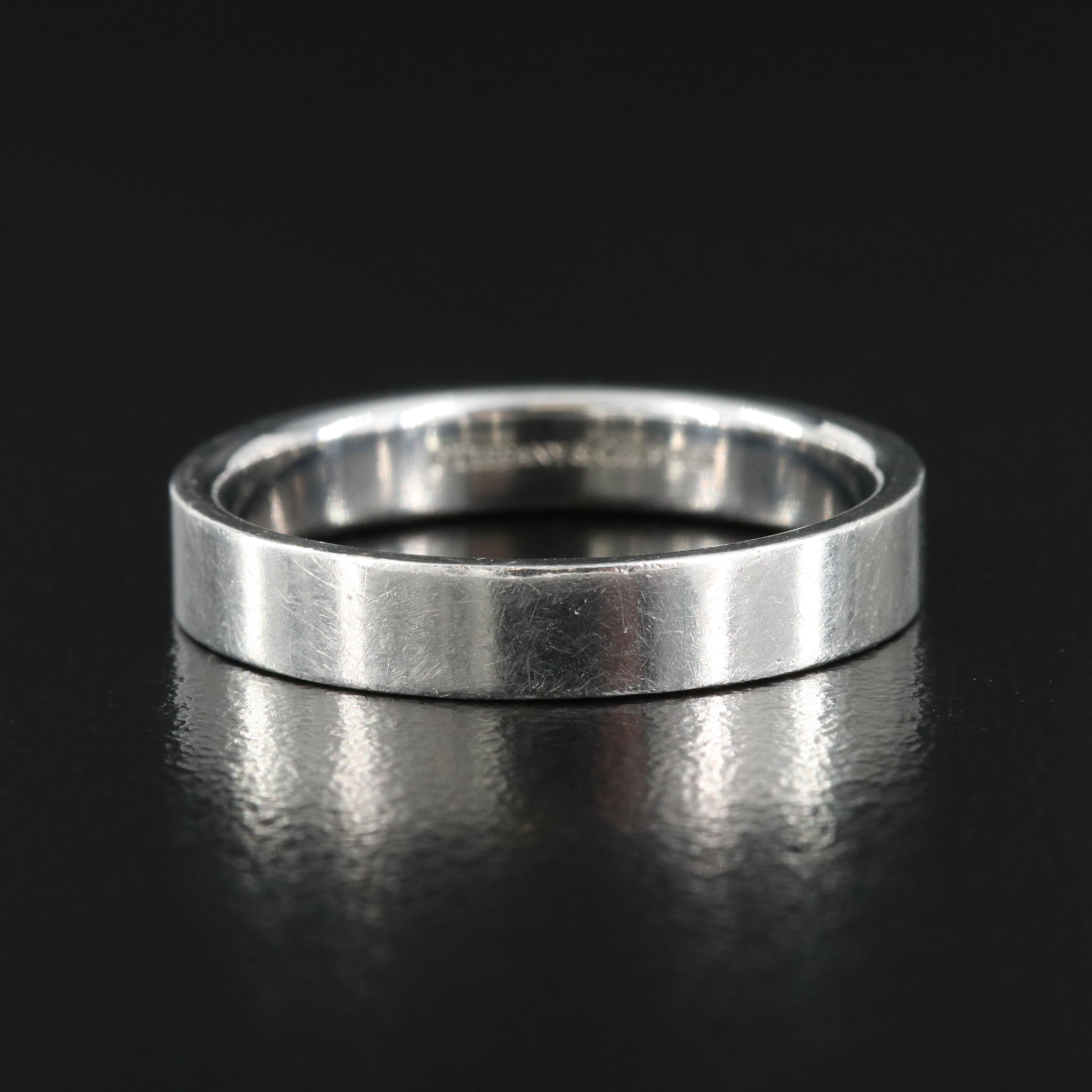 Tiffany & Co Platinum 'Essential Band'
