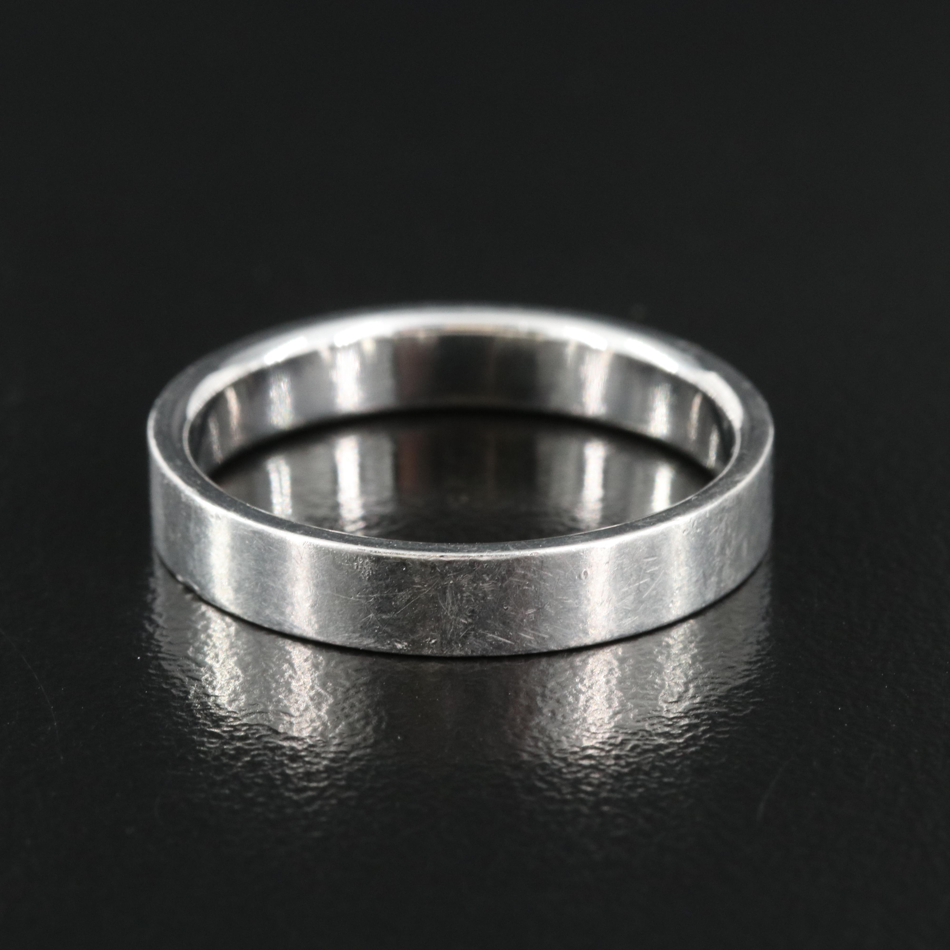 Tiffany & Co Platinum 'Essential Band'