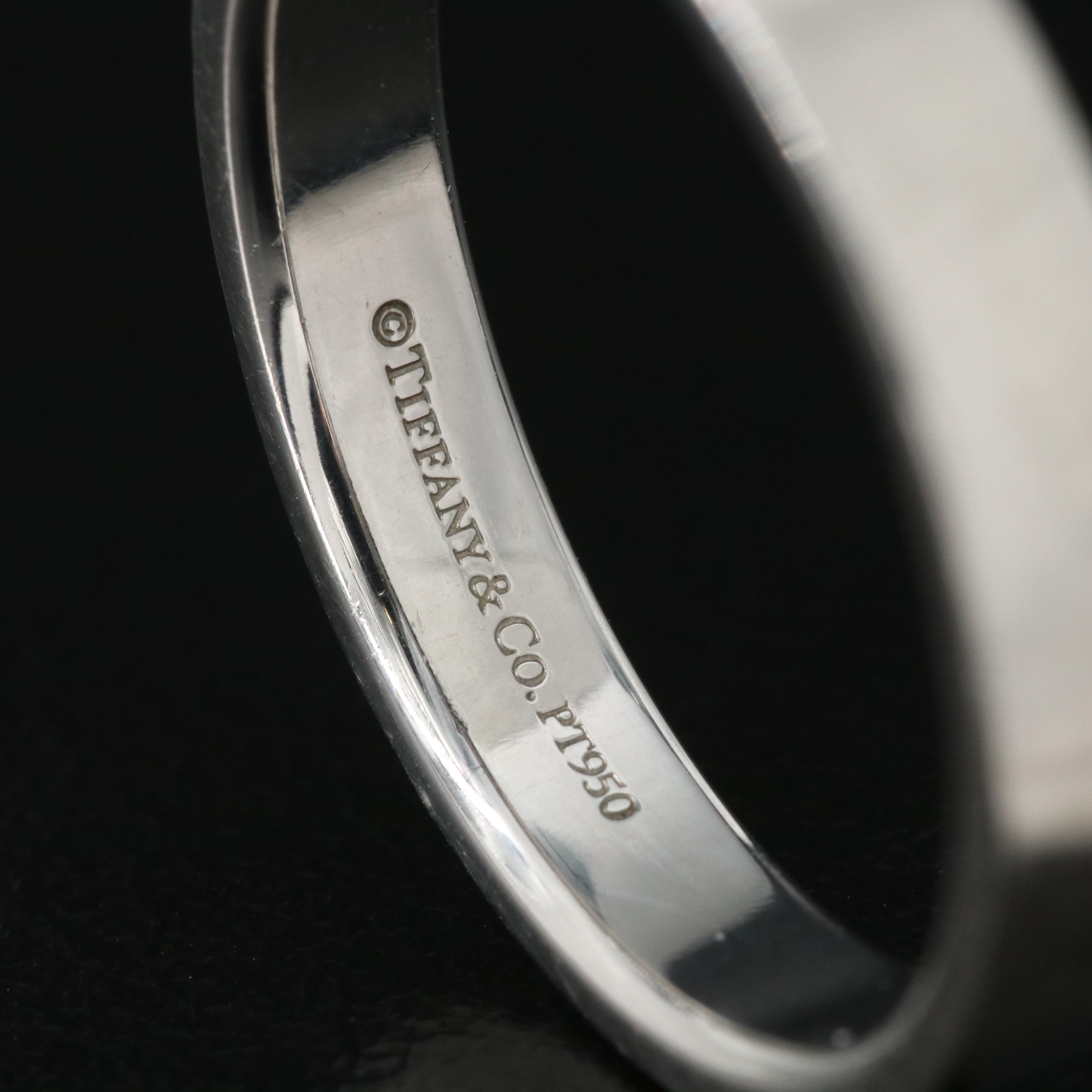 Tiffany & Co Platinum 'Essential Band'