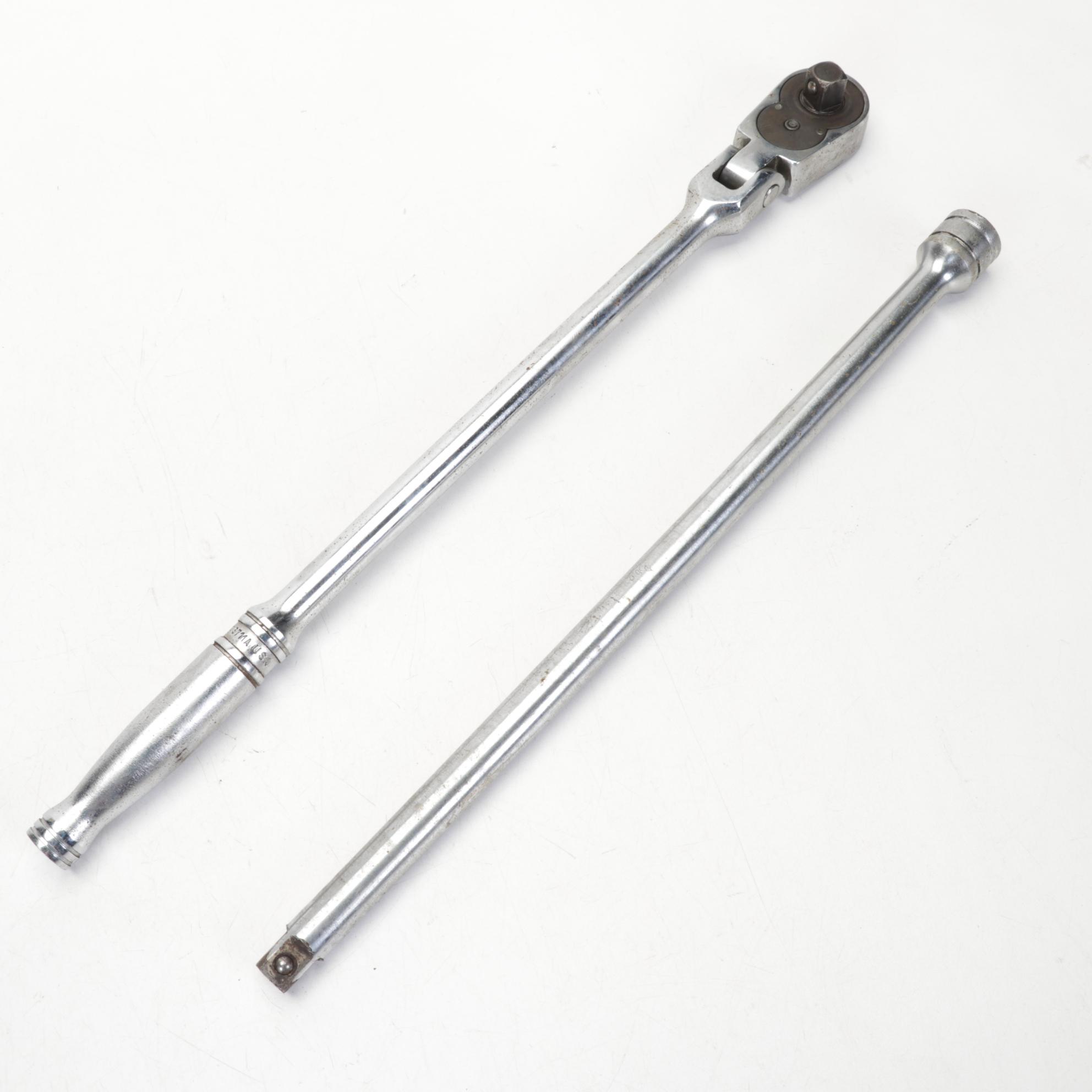 Snap-on Metal Socket Wrench Set