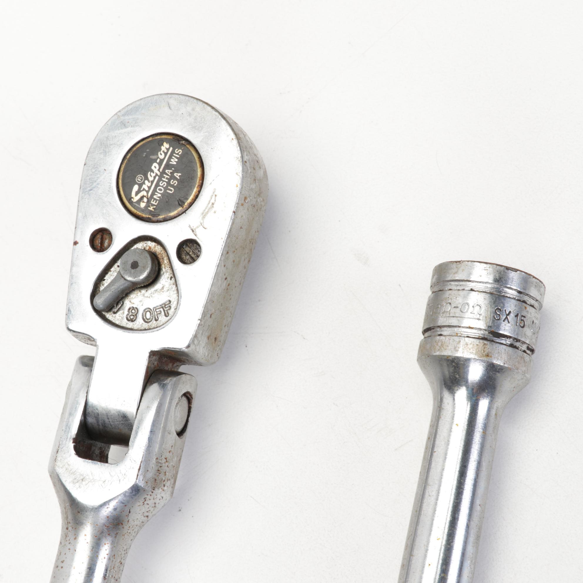 Snap-on Metal Socket Wrench Set