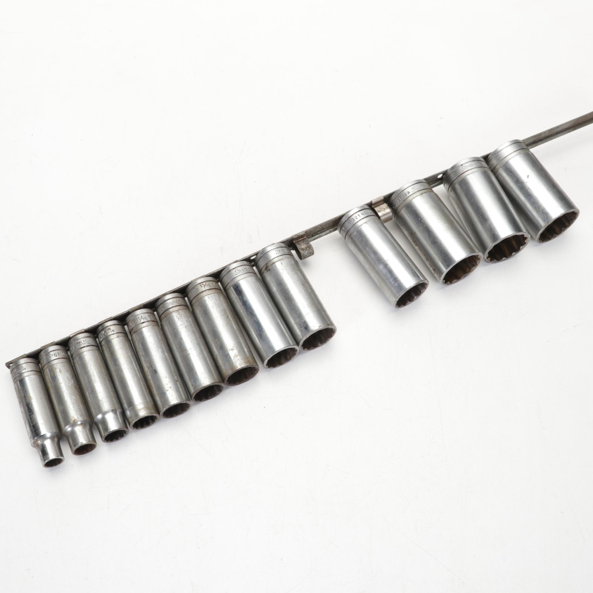 Snap-on Metal Socket Wrench Set