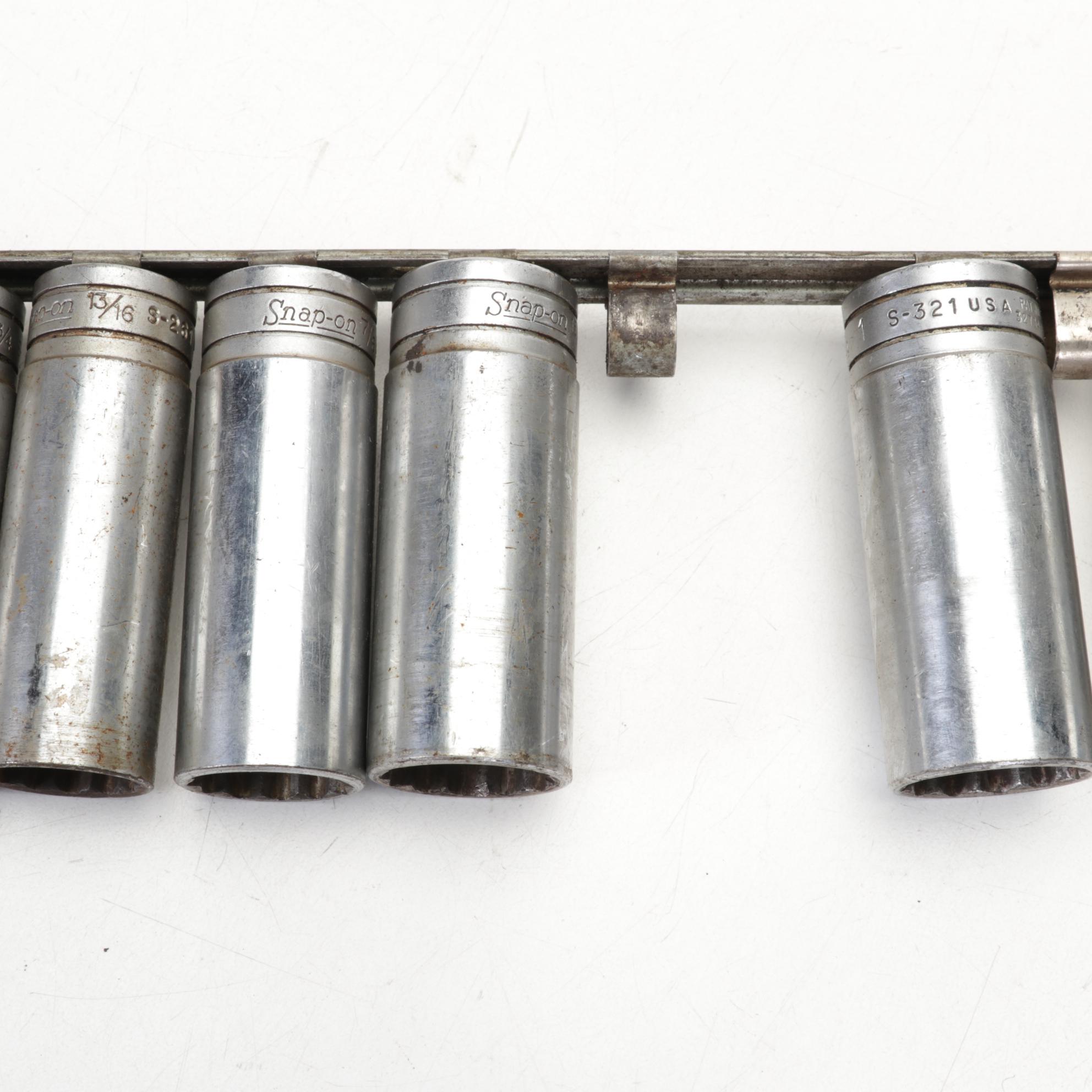 Snap-on Metal Socket Wrench Set