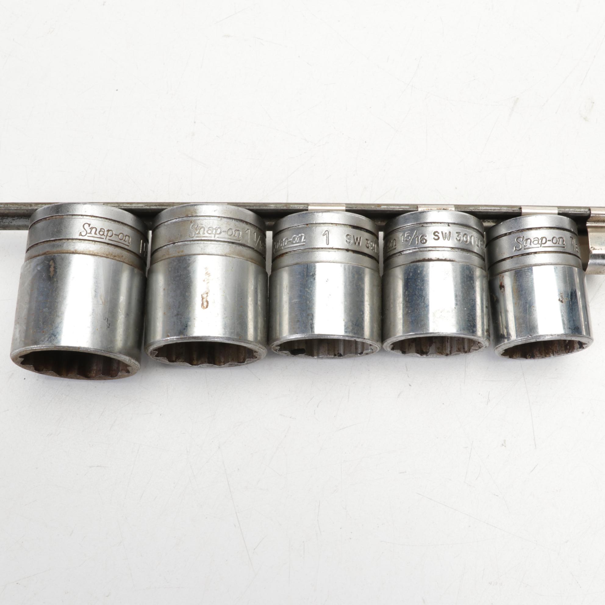 Snap-on Metal Socket Wrench Set