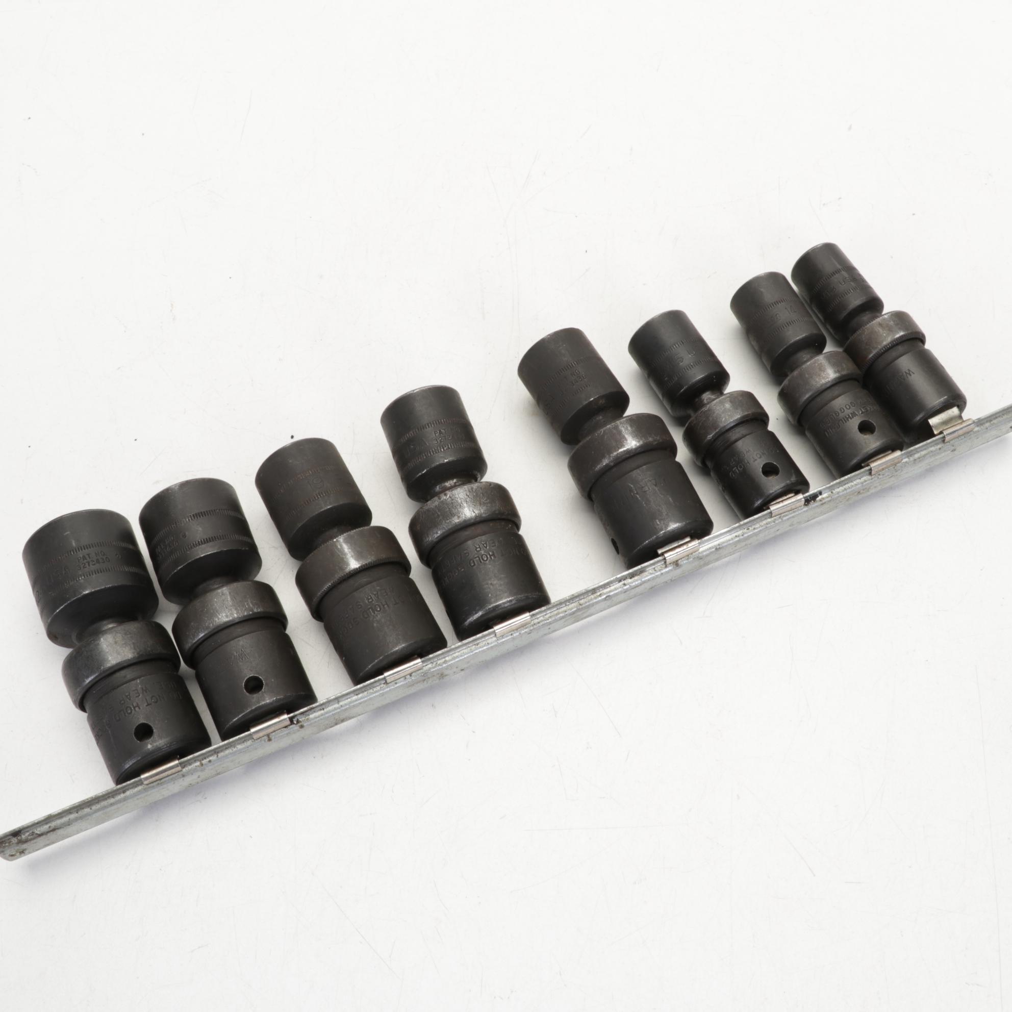 Snap-on Metal Wrench and Sockets