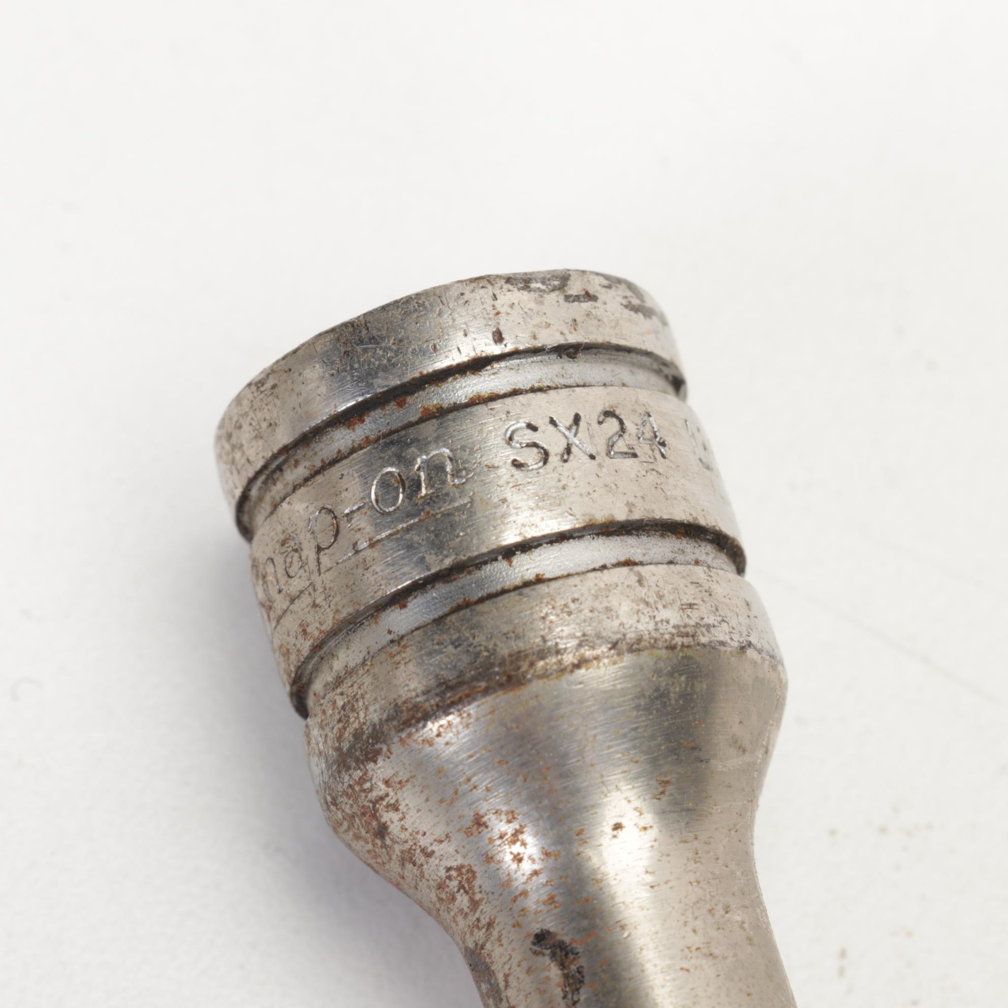 Snap-on Metal Wrench and Sockets