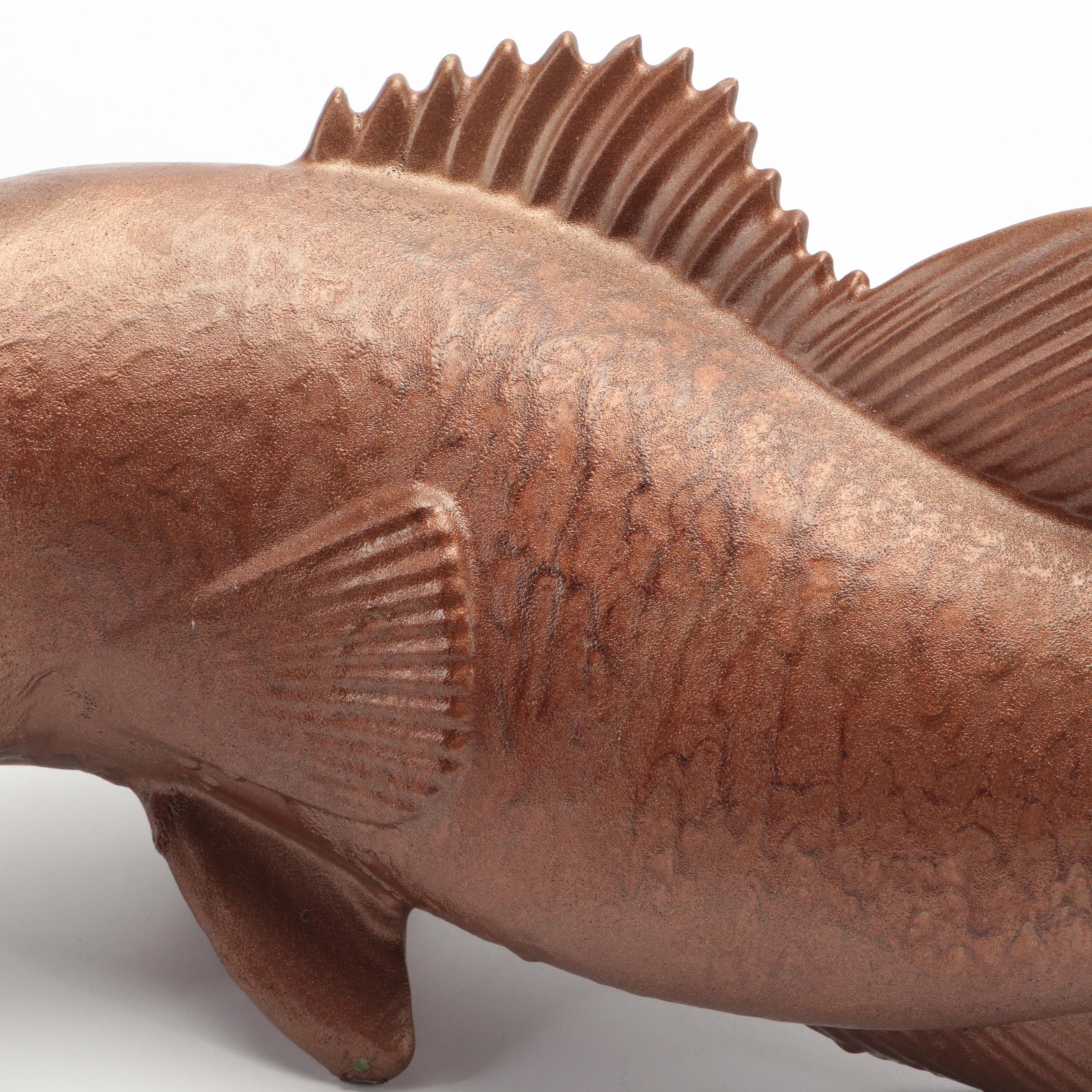 Bronze Finish Fish