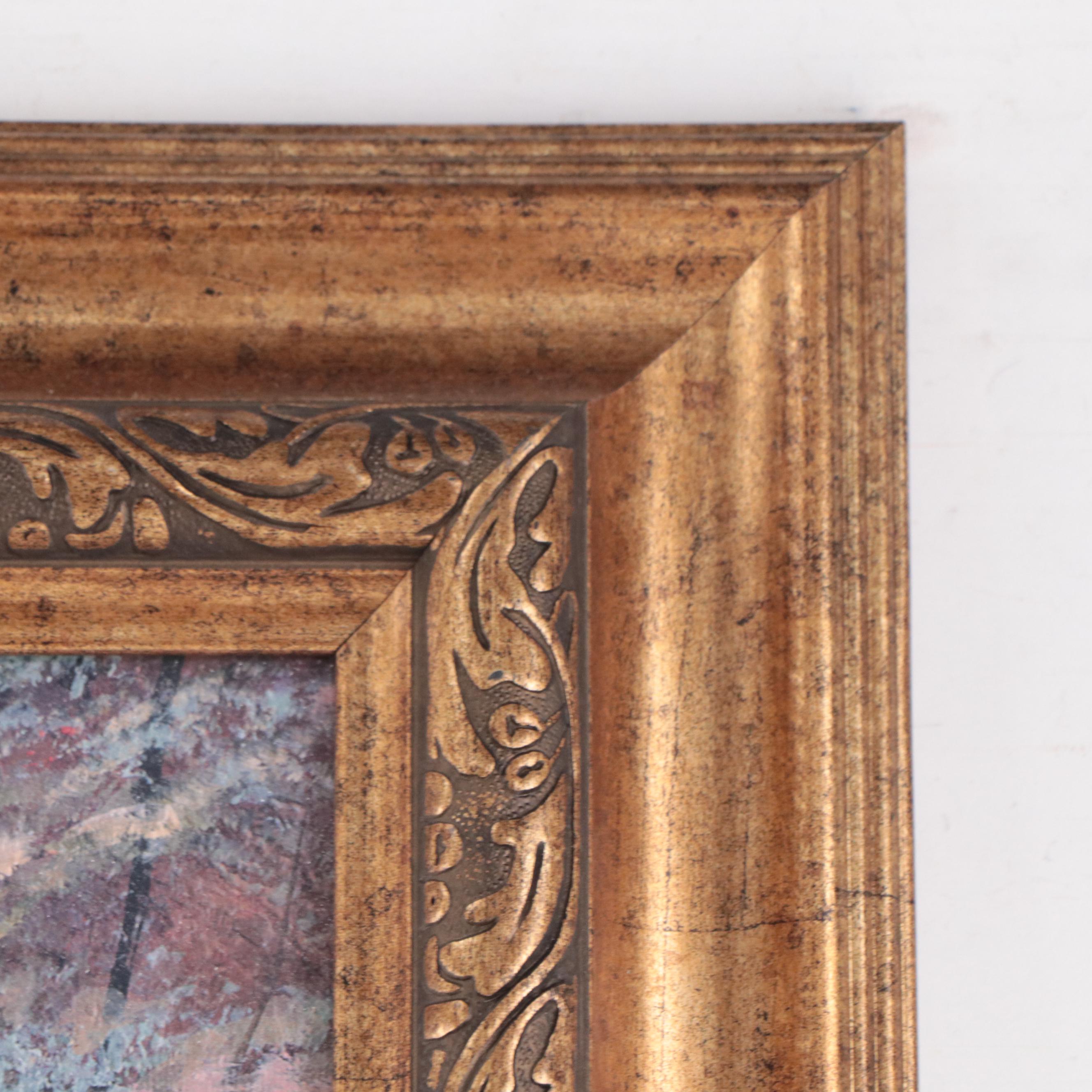 Offset Lithograph After Ruane Manning "Doug's Art Gallery"