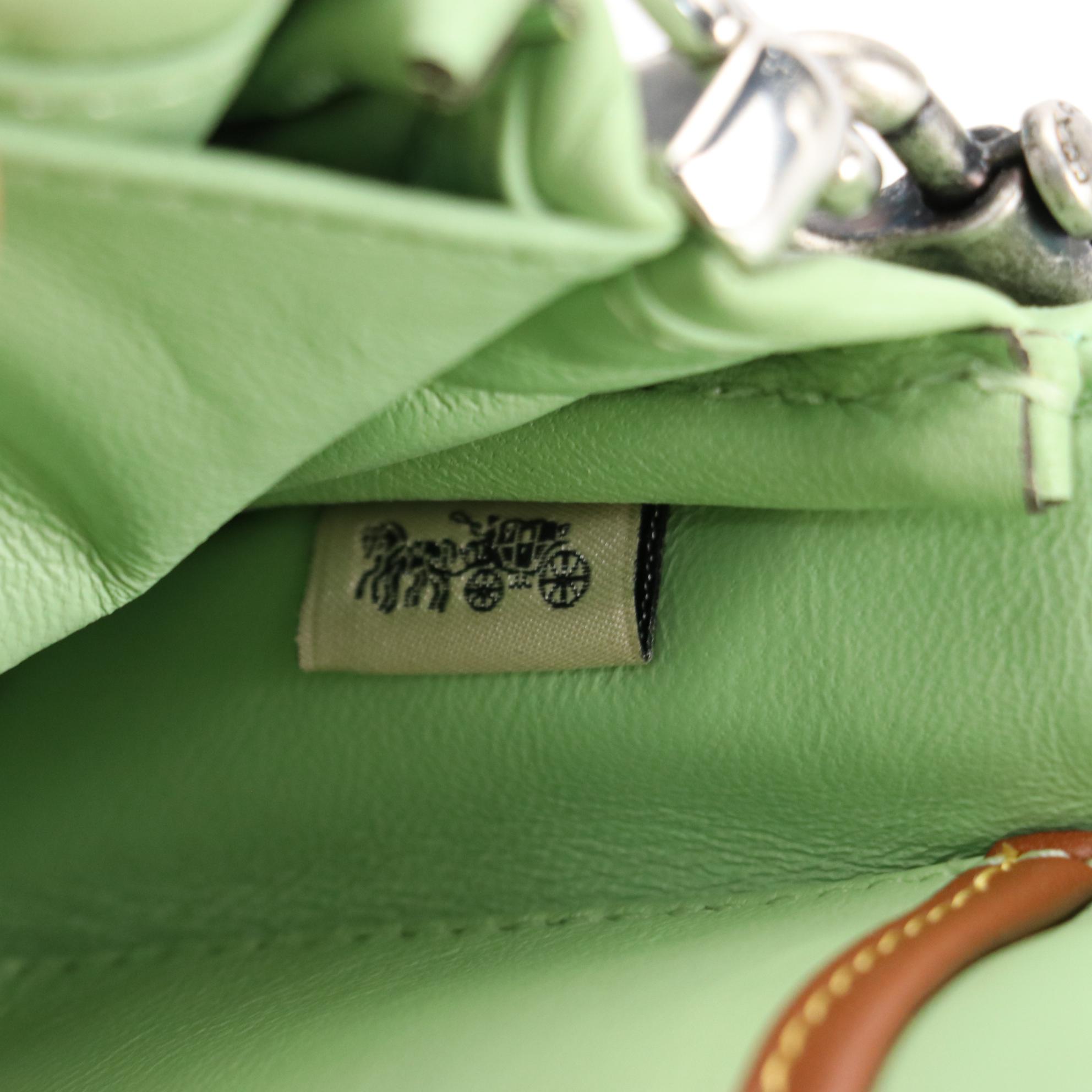 Coach Pillow Tabby with Multicolored Resin Strap