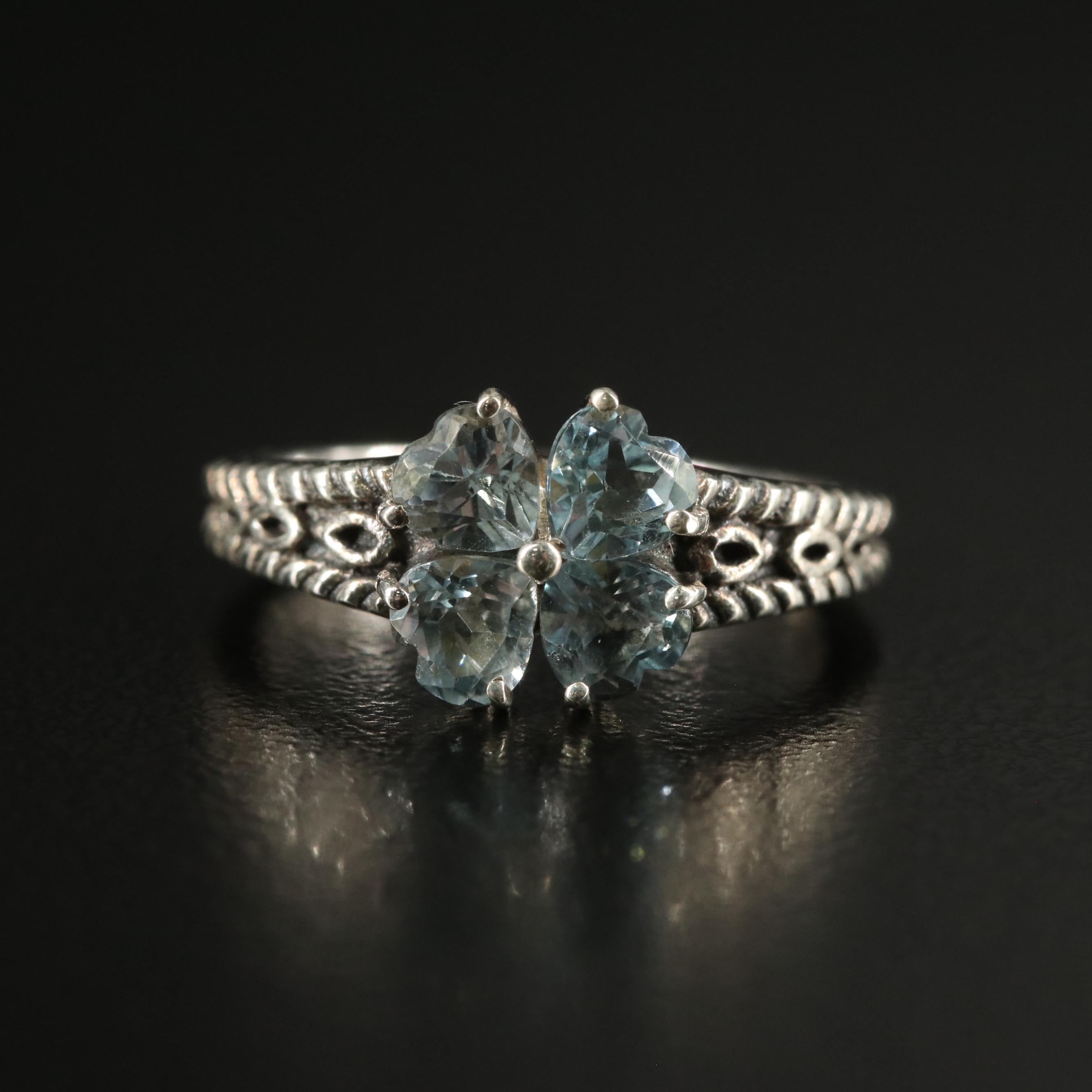 Sterling Blue Topaz Ring