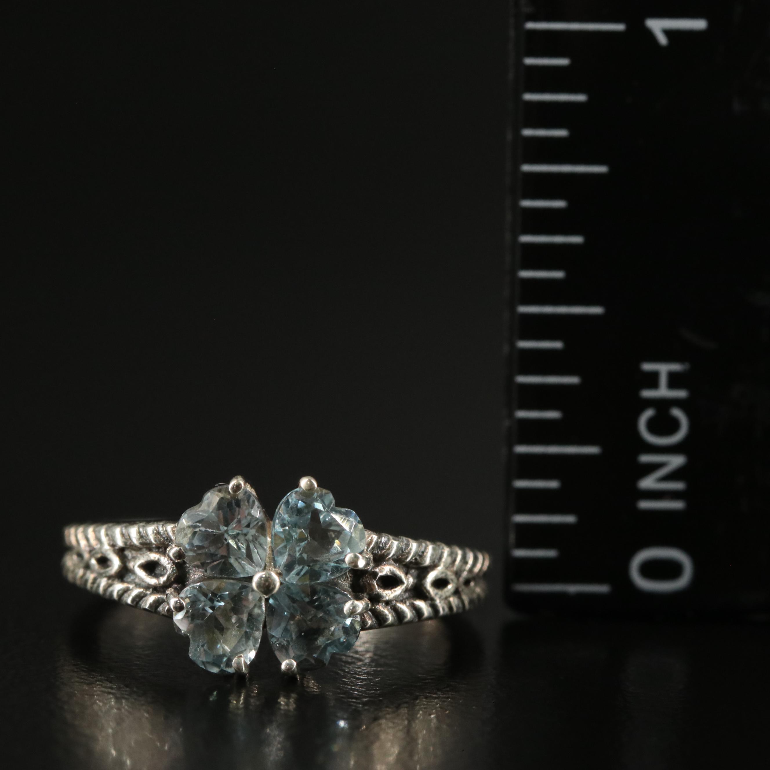 Sterling Blue Topaz Ring