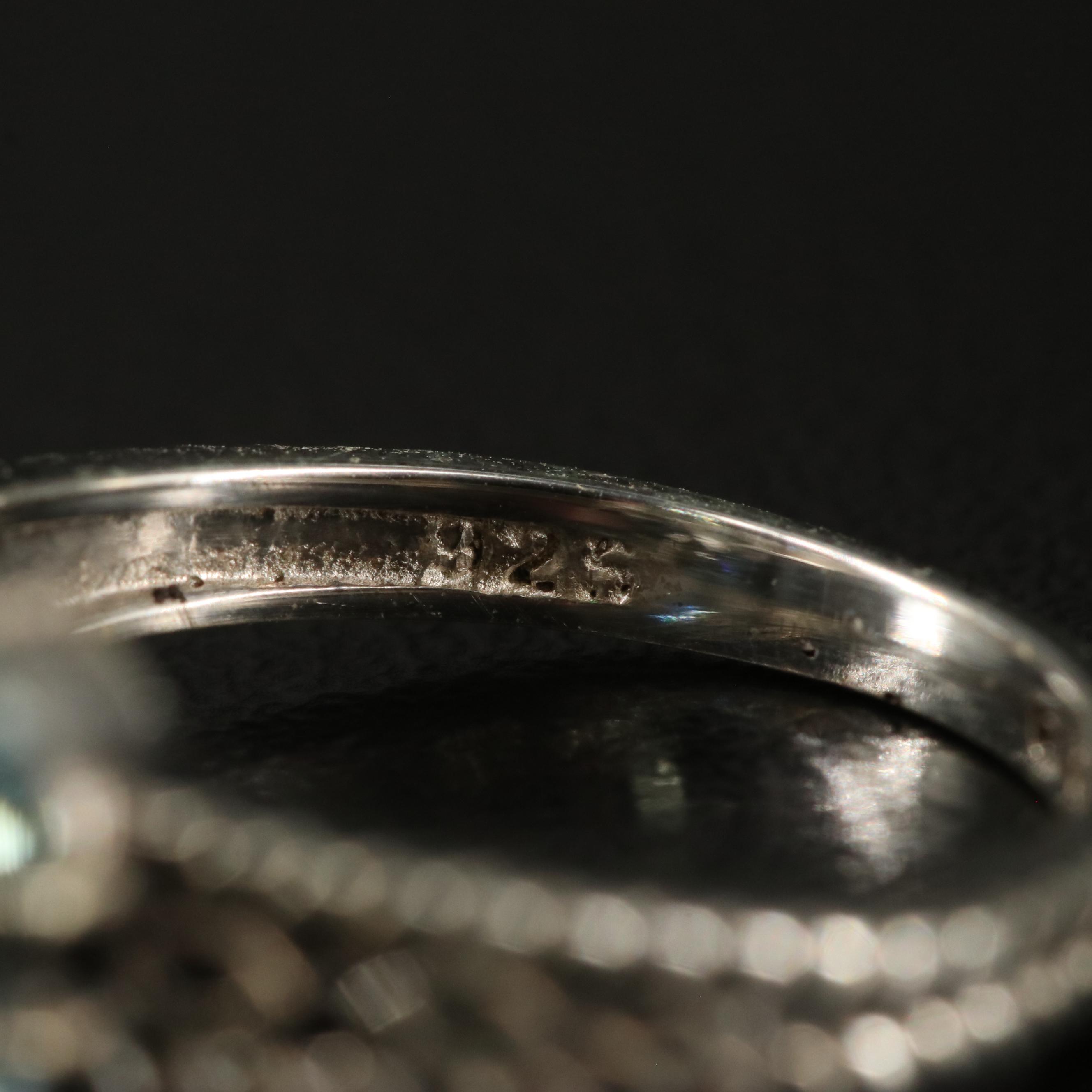 Sterling Blue Topaz Ring