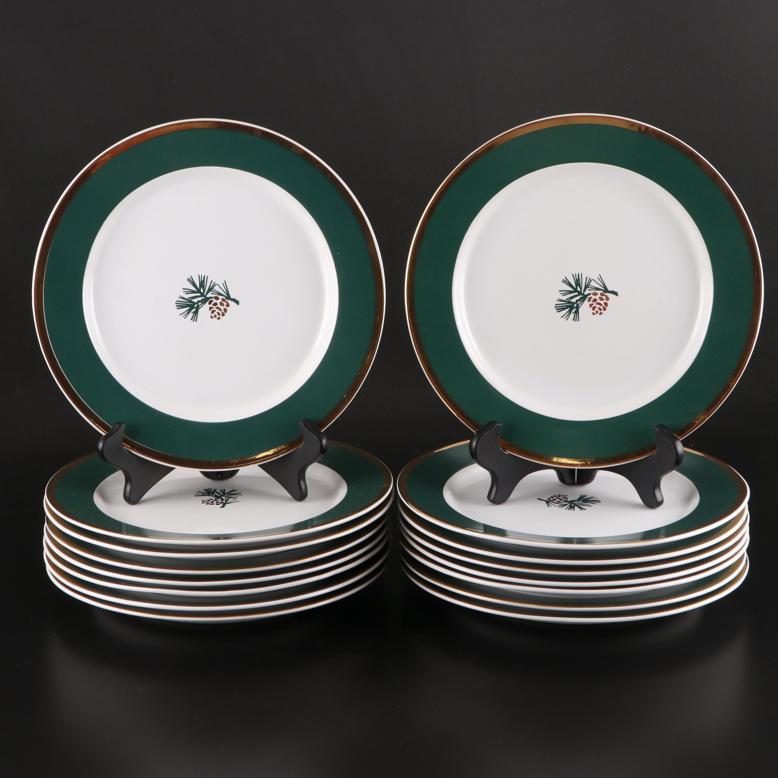 Eddie Bauer Home Pinecone Dinnerware