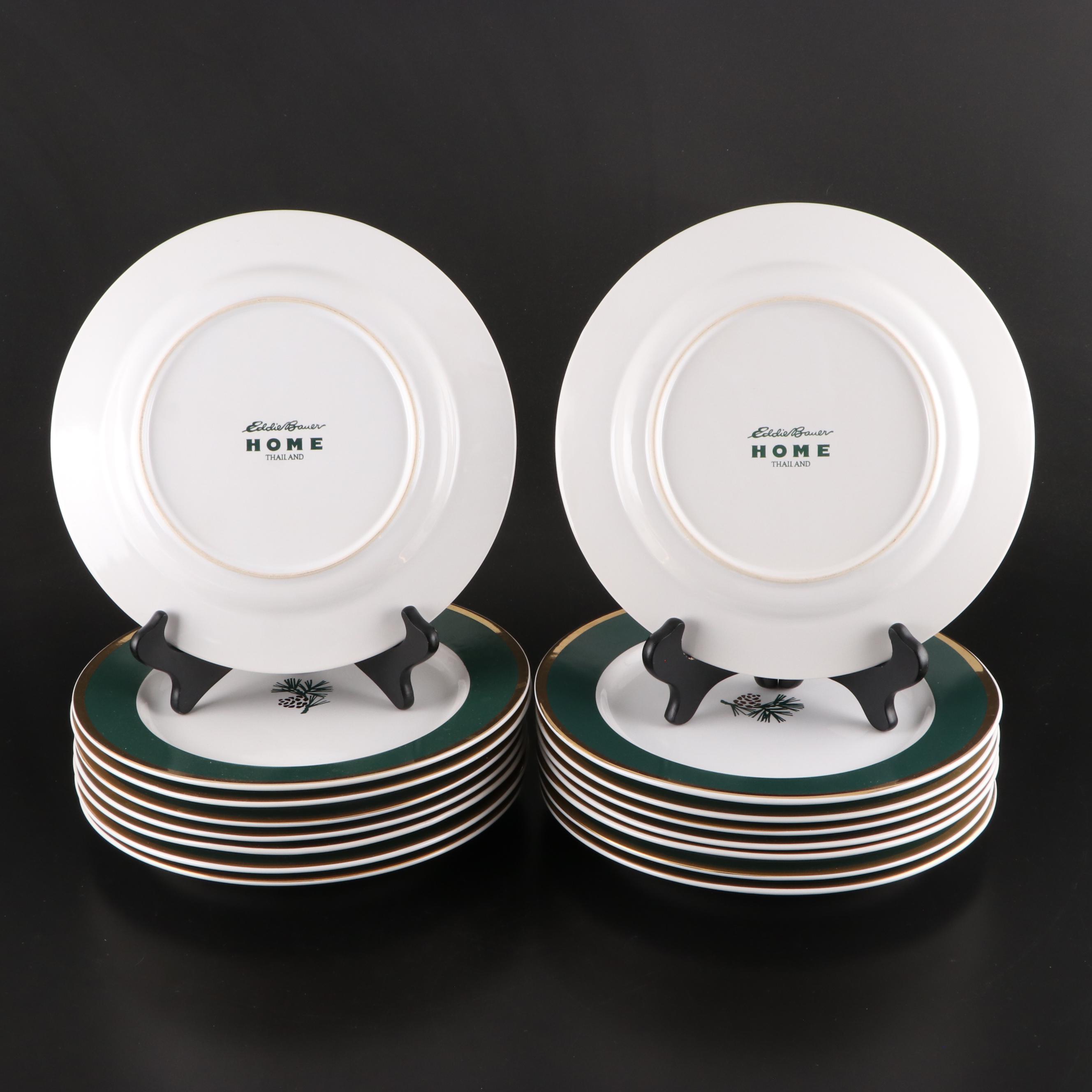 Eddie Bauer Home Pinecone Dinnerware