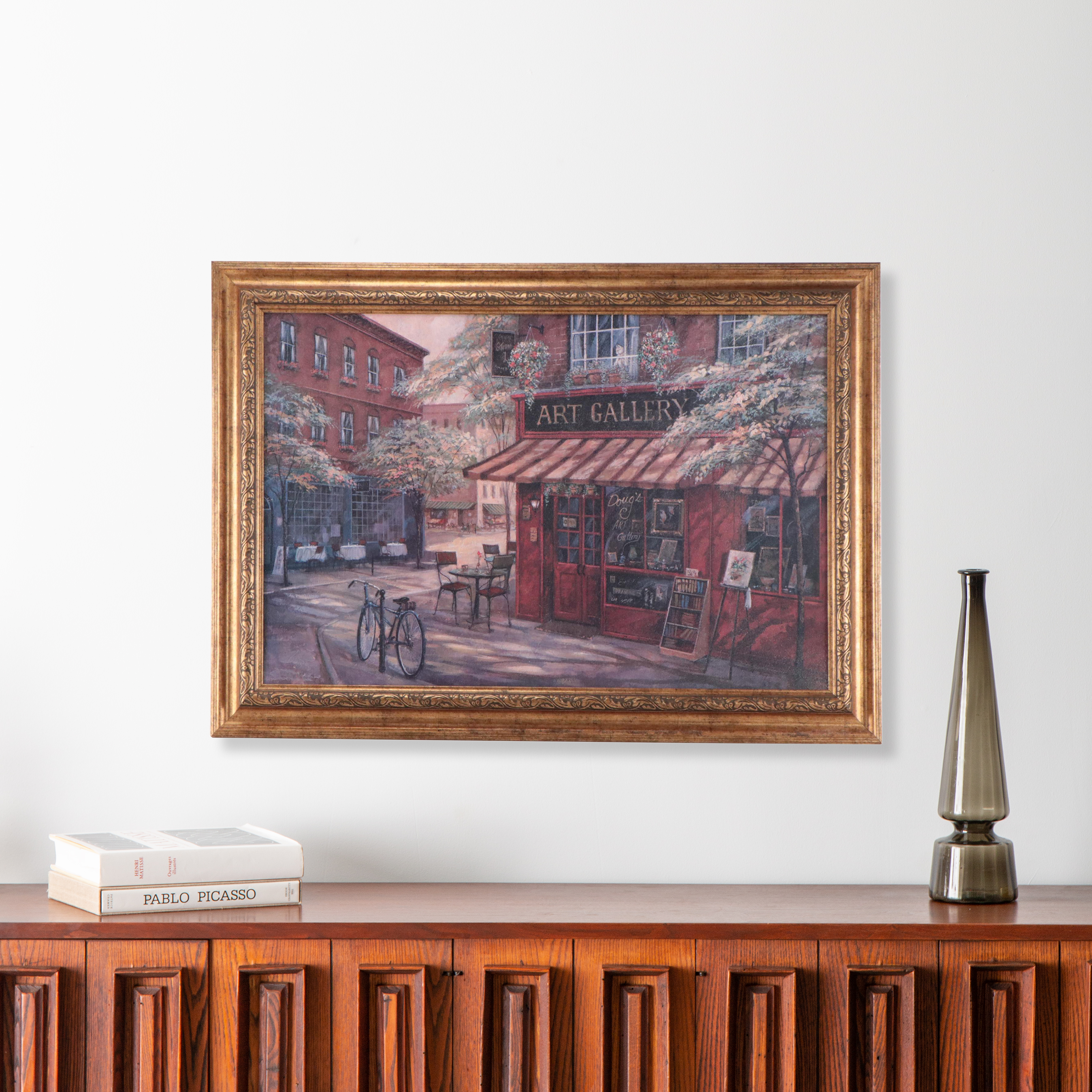 Offset Lithograph After Ruane Manning "Doug's Art Gallery"