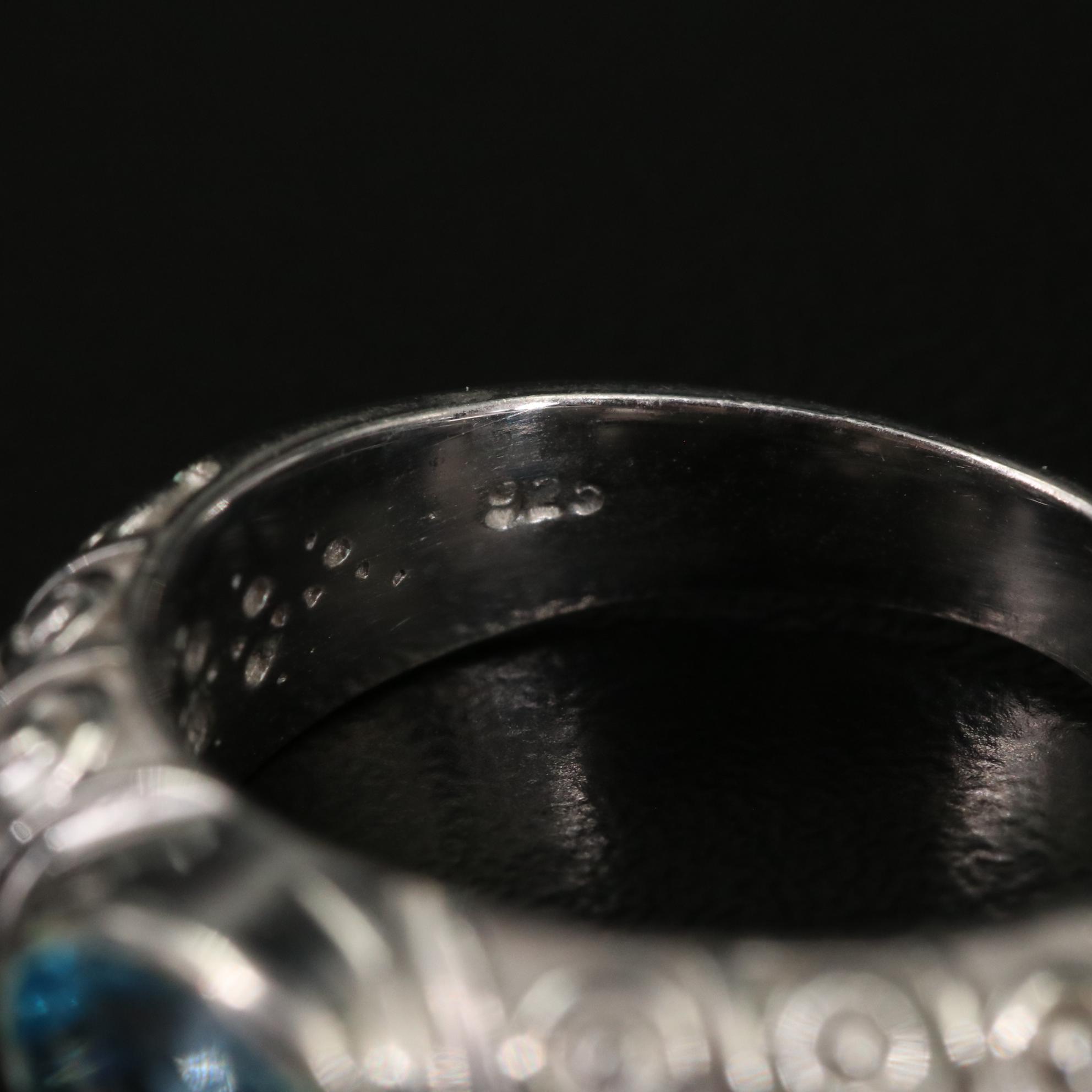 Sterling Blue Topaz Ring