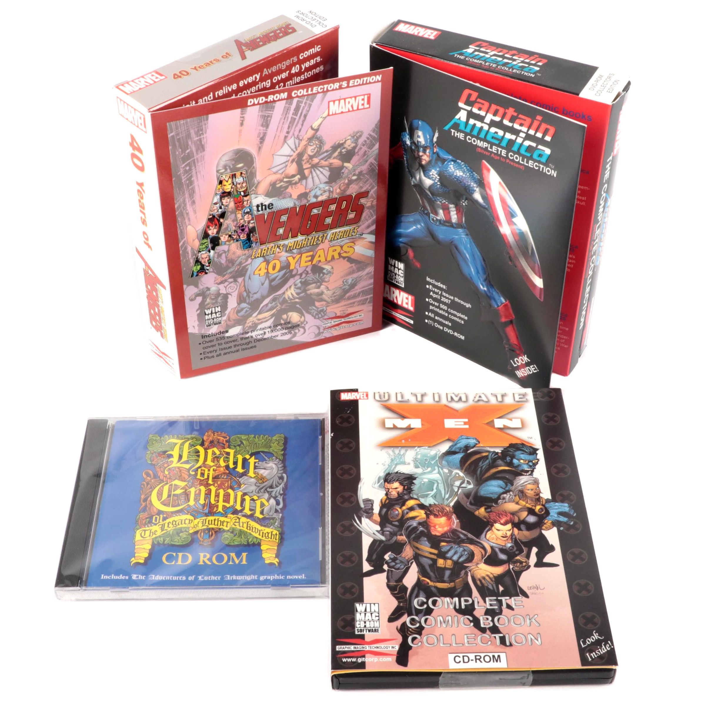 "The Avengers: 40 Years" and "Captain America" DVD Collections and More