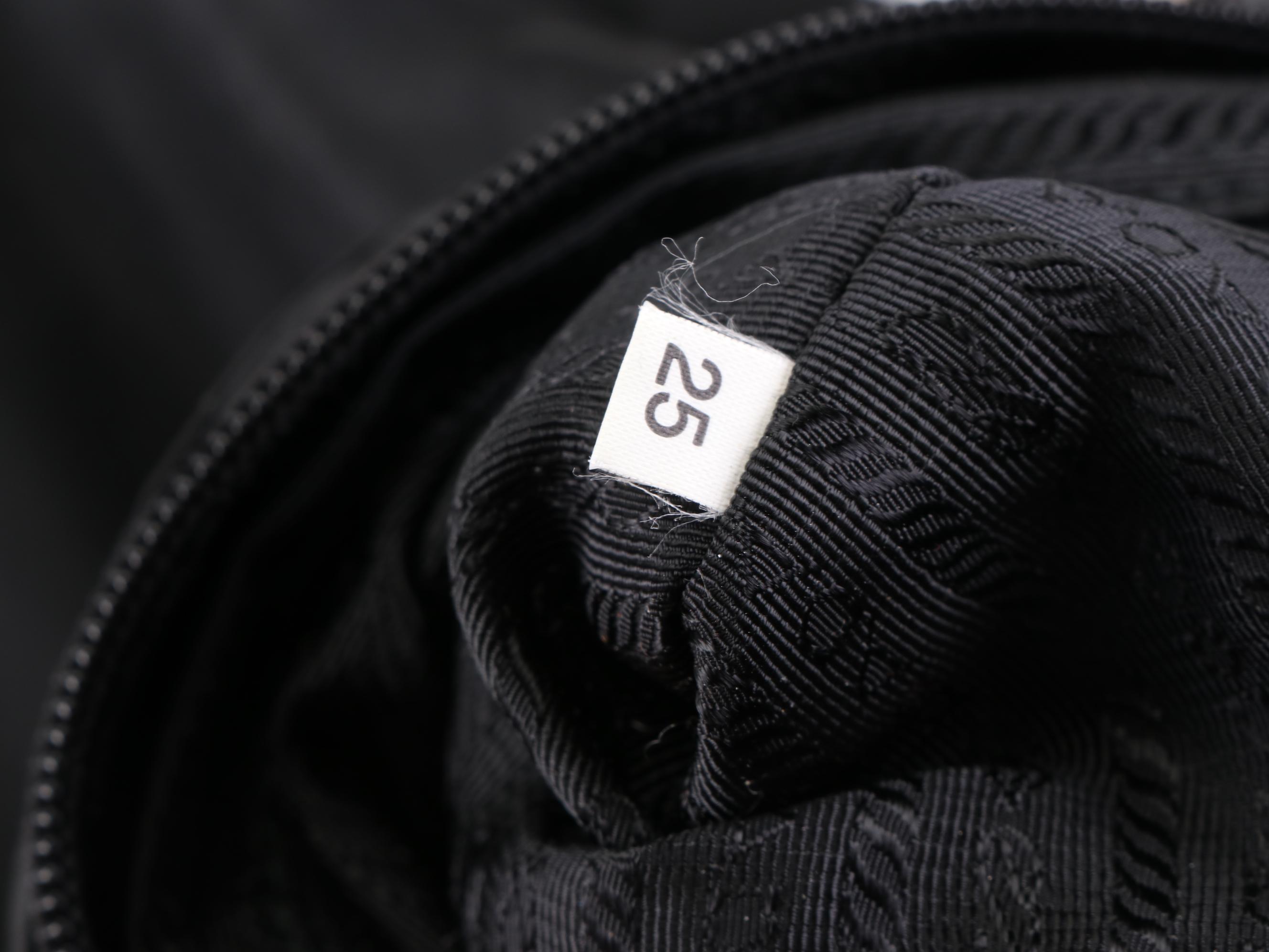 Prada Crossbody Bag in Black Tessuto Nylon