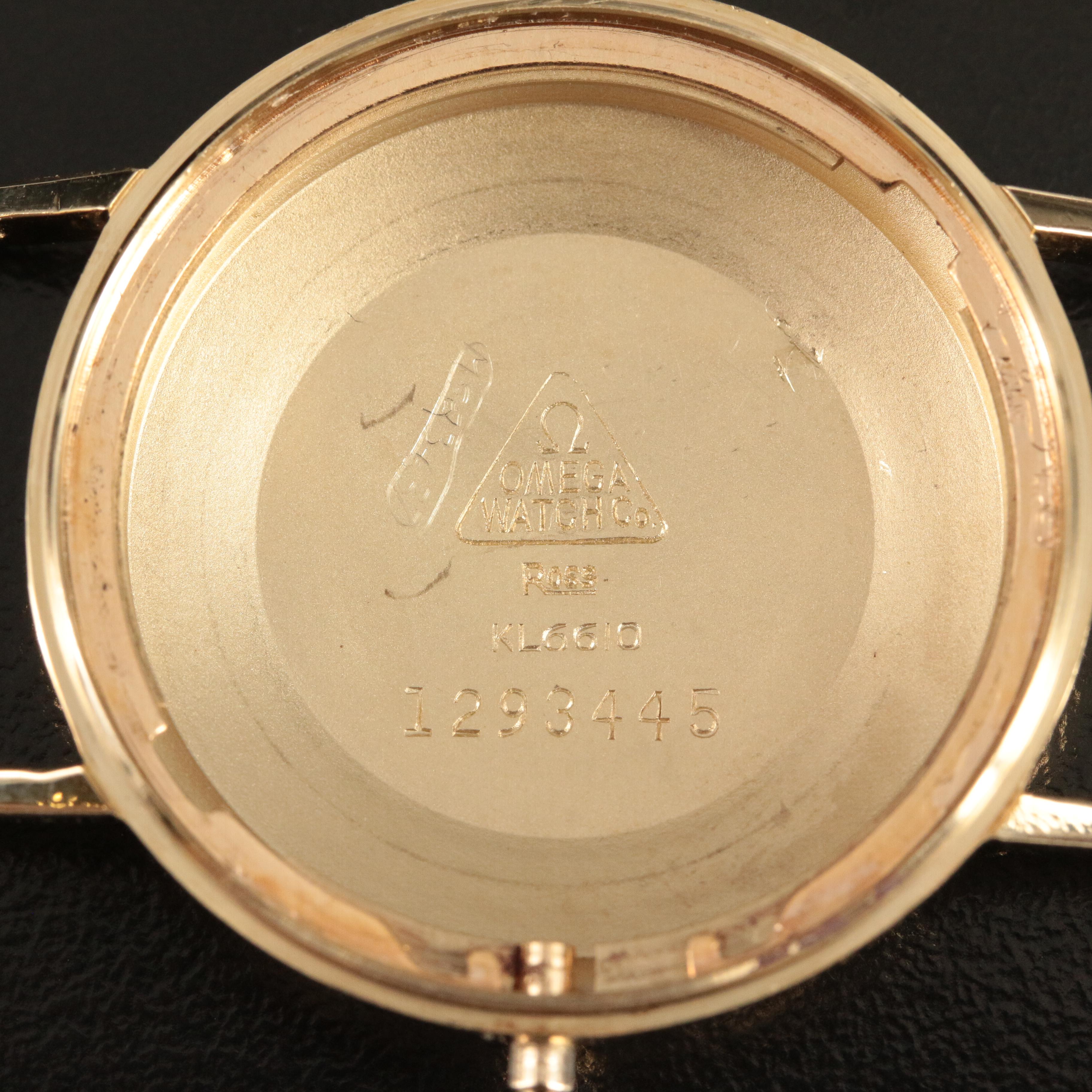 14K Omega Seamaster DeVille Automatic Watch