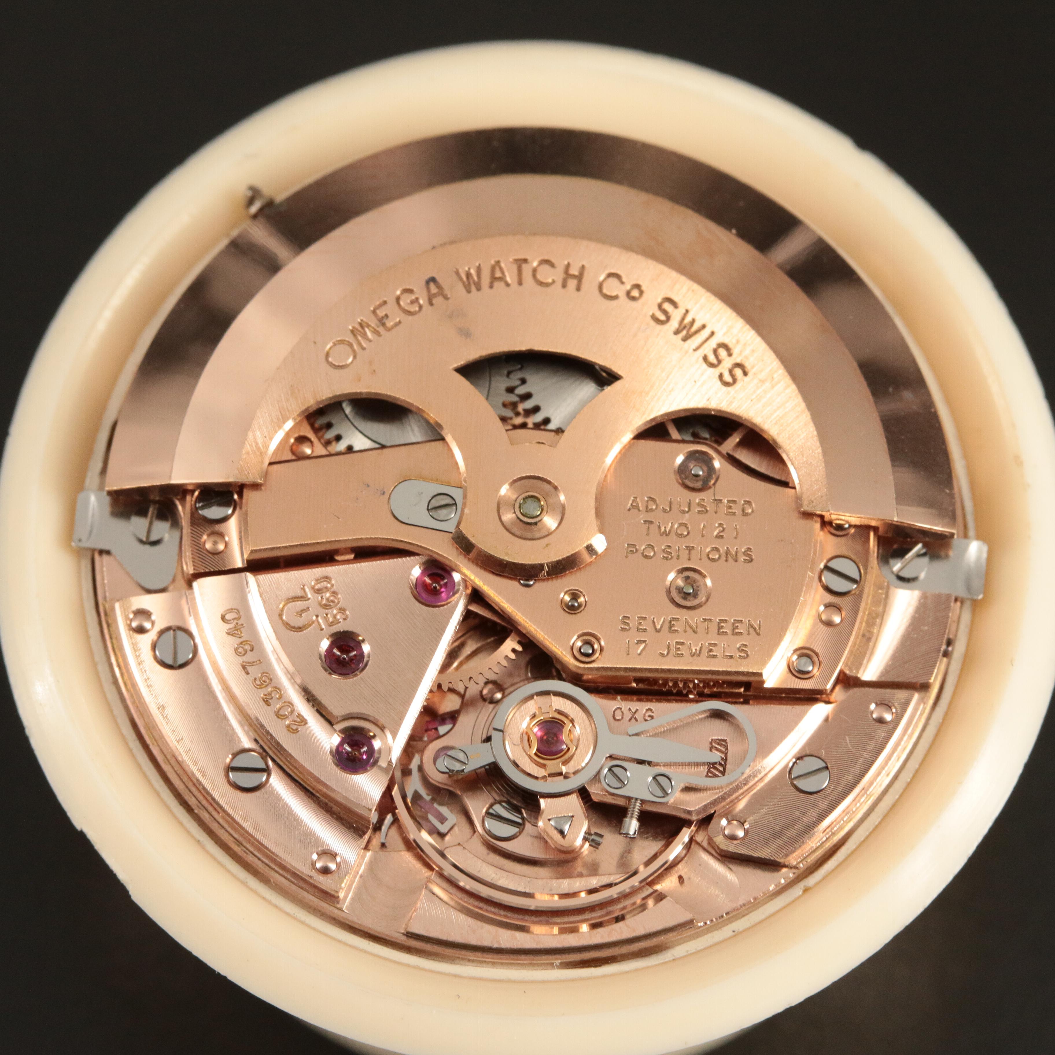 14K Omega Seamaster DeVille Automatic Watch