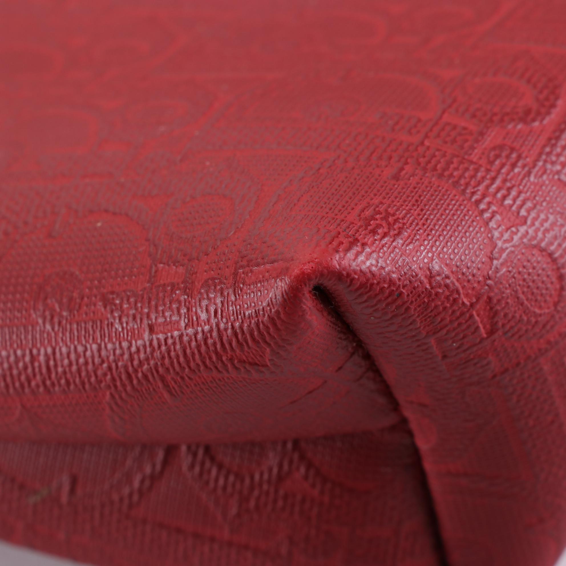 Christian Dior Clutch Pouch in Mongram Canvas and Leather