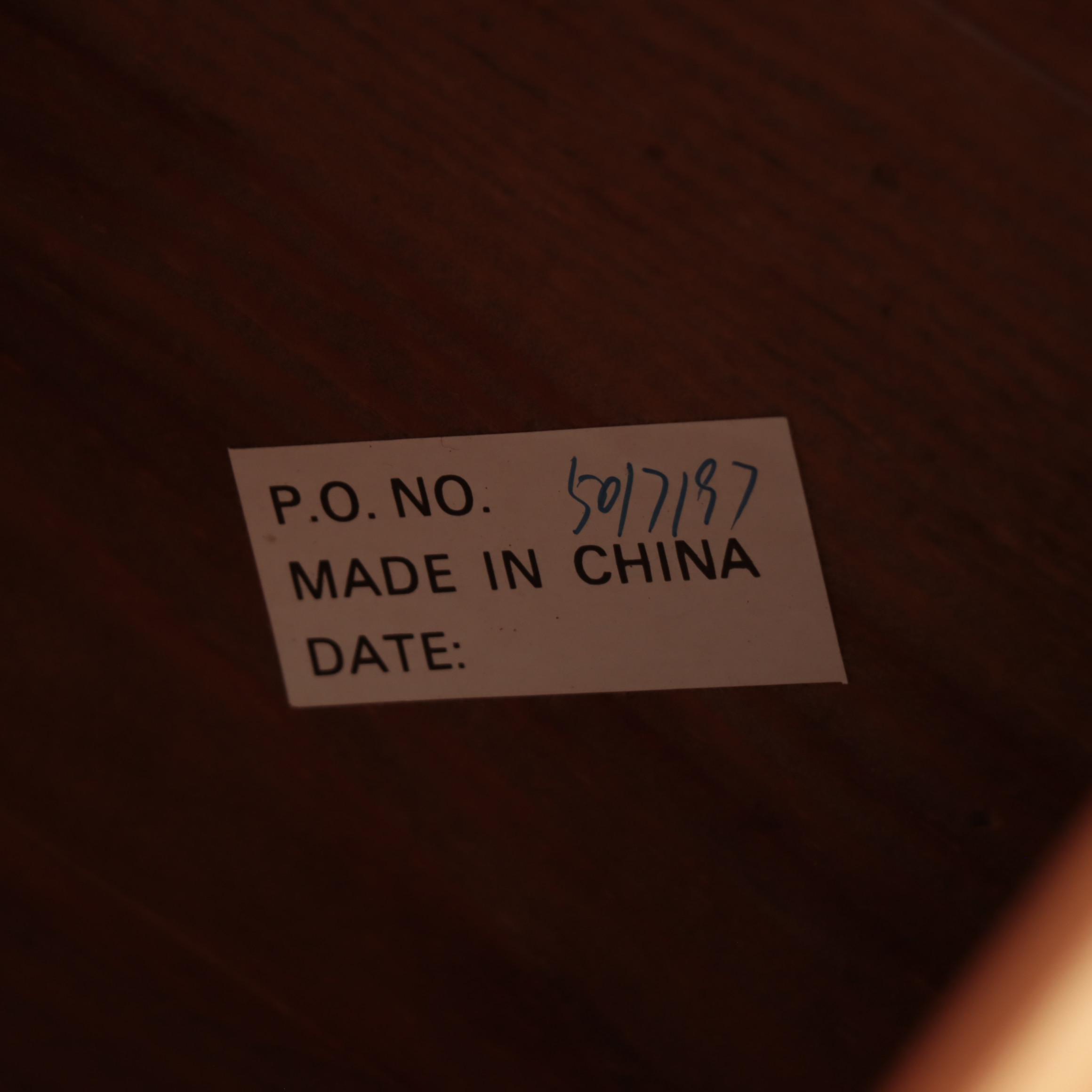 Arts and Crafts Style Oak Two-Drawer Console Table